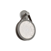 Clare 16" LED Wall Sconce, Black & Antique Nickel Finish - Bees Lighting