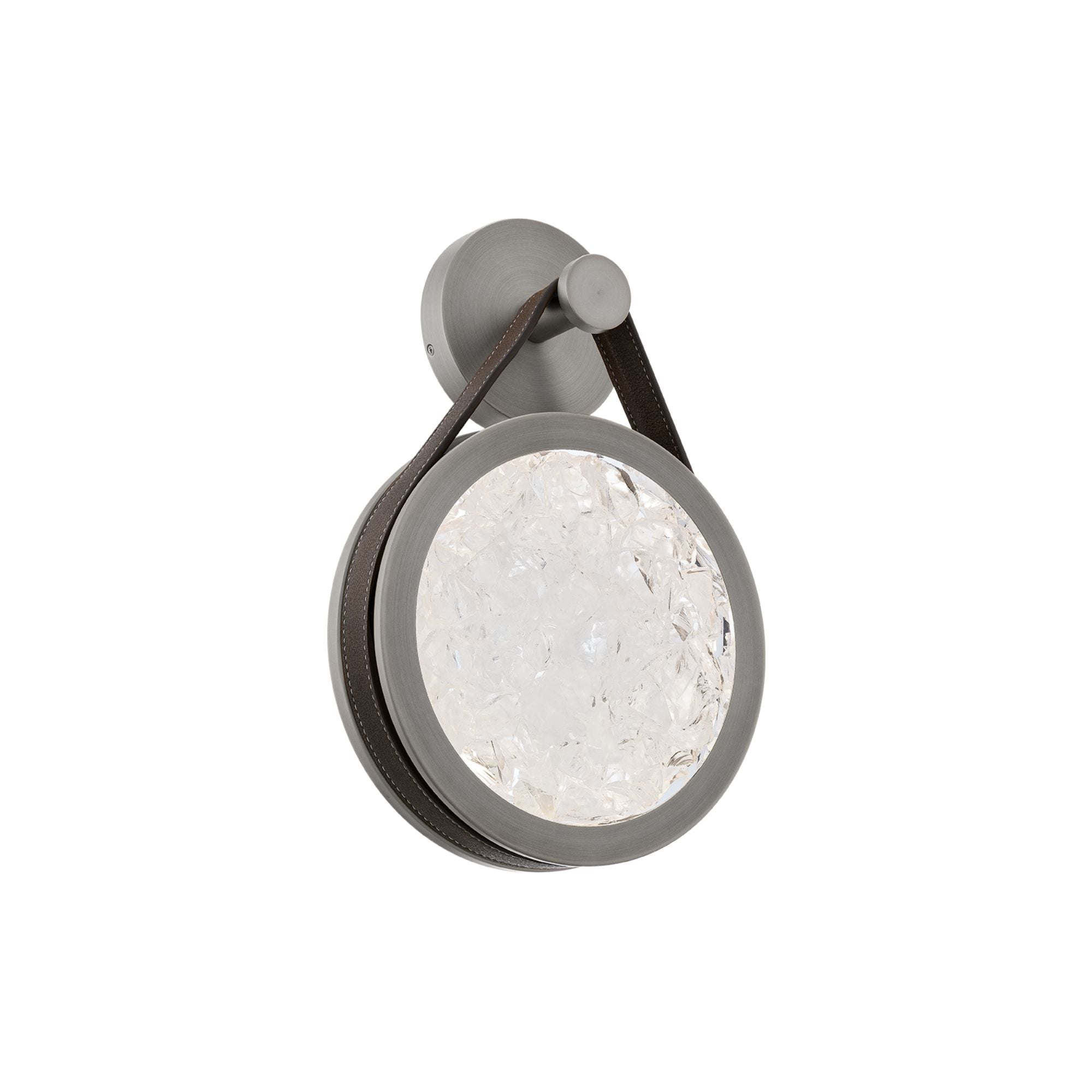 Clare 16" LED Wall Sconce, Black & Antique Nickel Finish - Bees Lighting