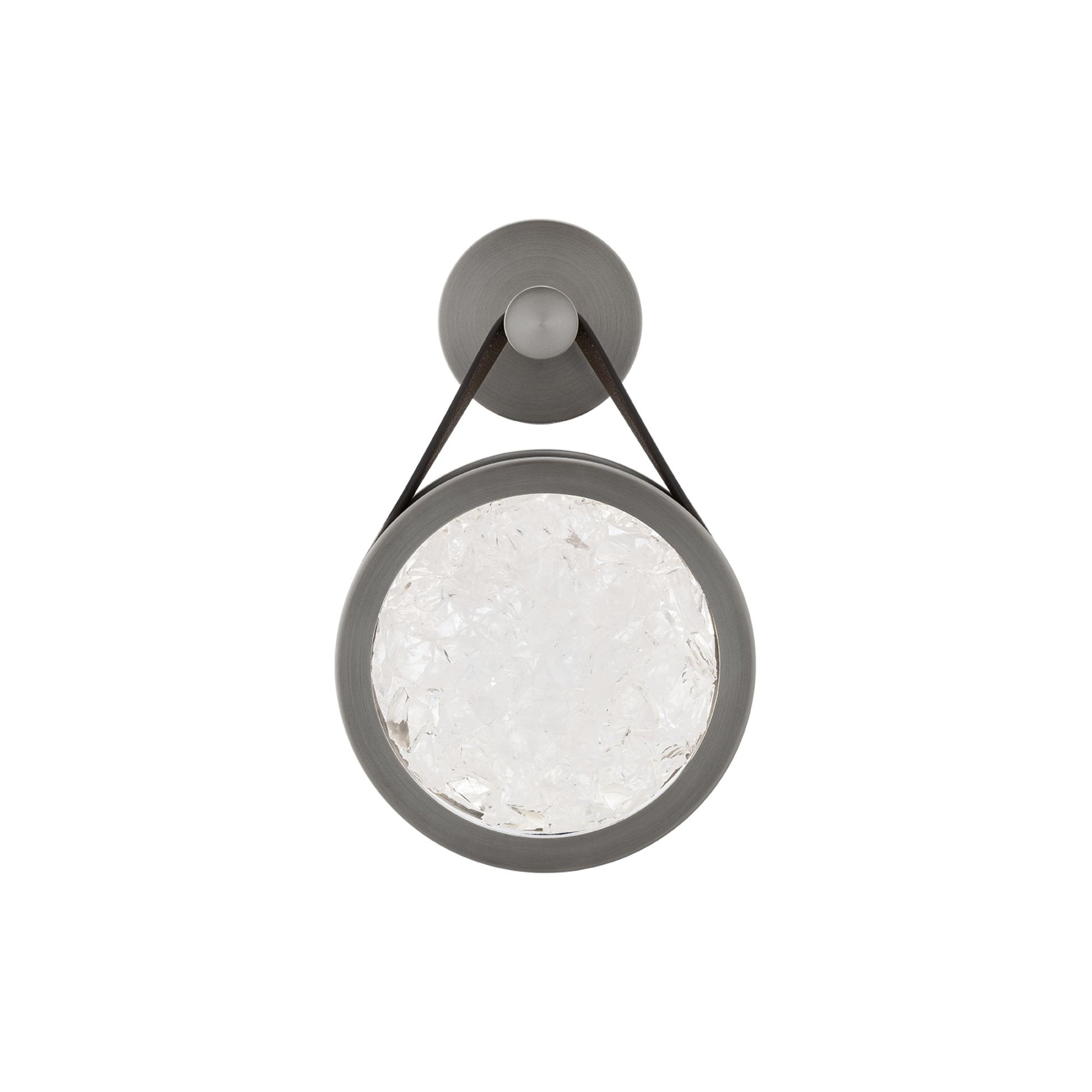 Clare 16" LED Wall Sconce, Black & Antique Nickel Finish - Bees Lighting