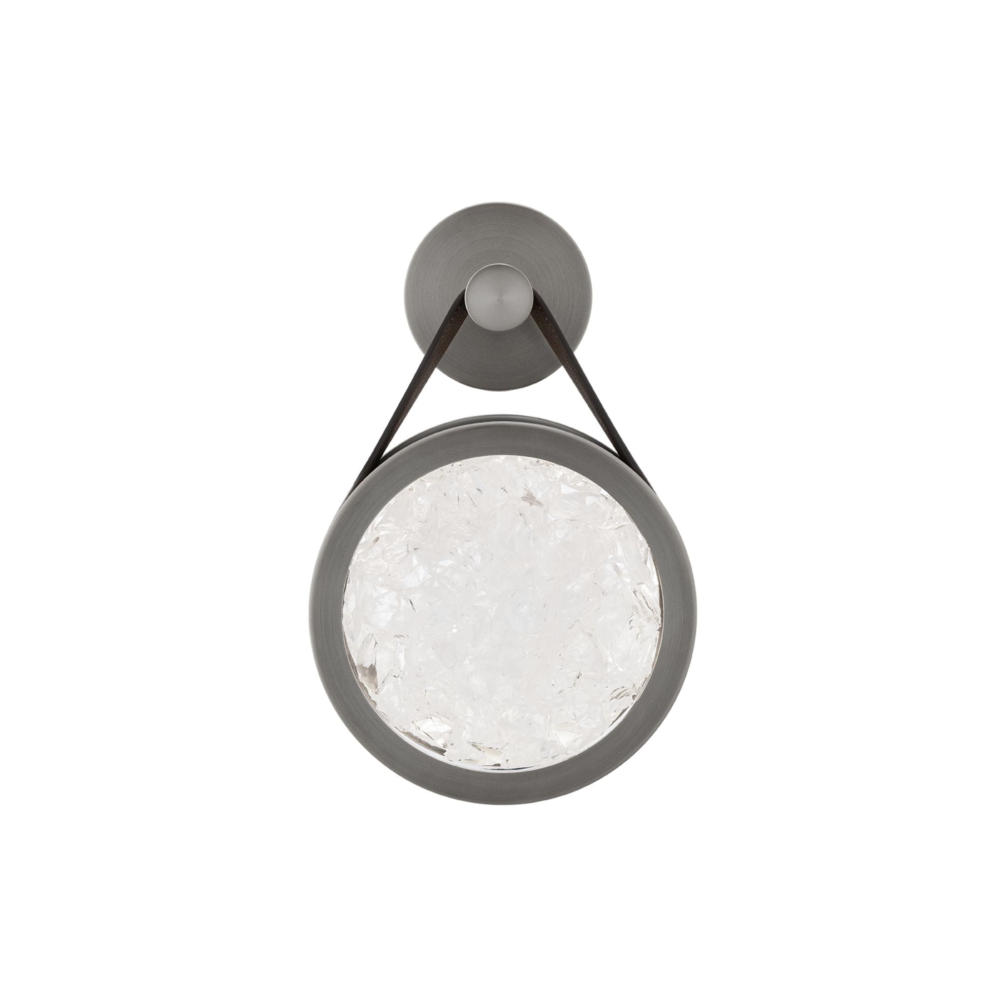 Clare 16" LED Wall Sconce, Black & Antique Nickel Finish - Bees Lighting
