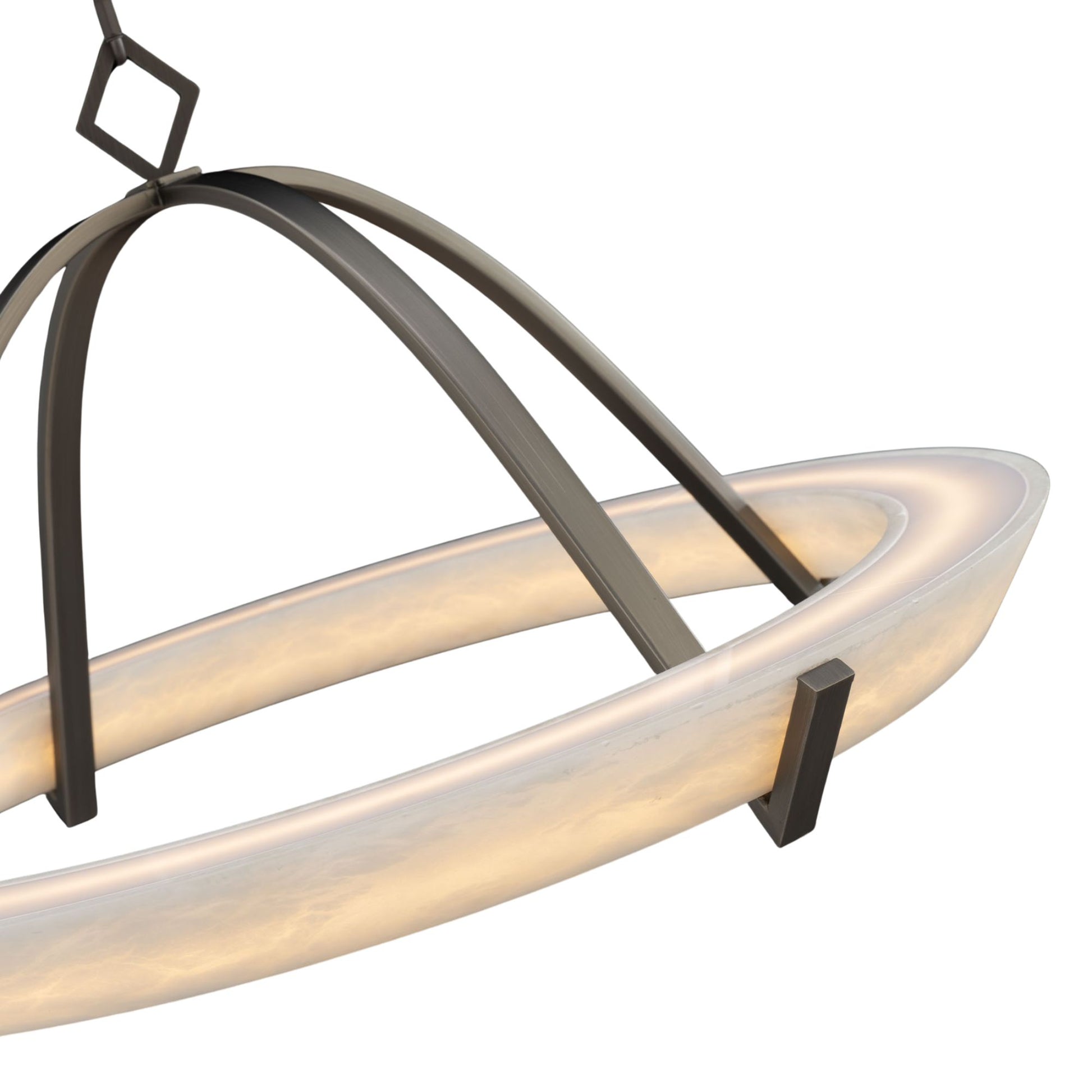 Copa 25" LED Pendant Light, Antique Nickel Finish - Bees Lighting