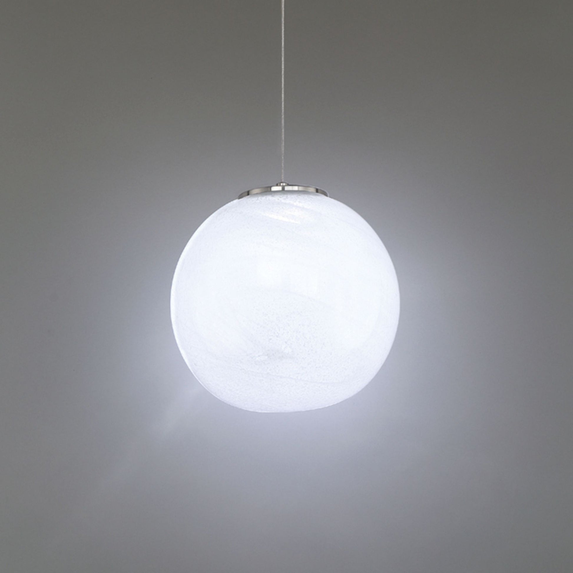 Cosmic 10" LED Mini Pendant, Brushed Nickel Finish - Bees Lighting