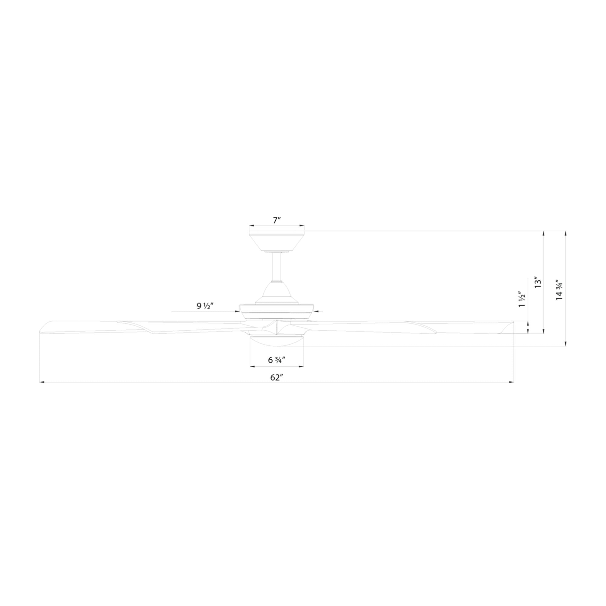 Modern Forms Crown 62" Smart Ceiling Fan with Alabaster LED Light Kit, Soft Brass/Matte Black