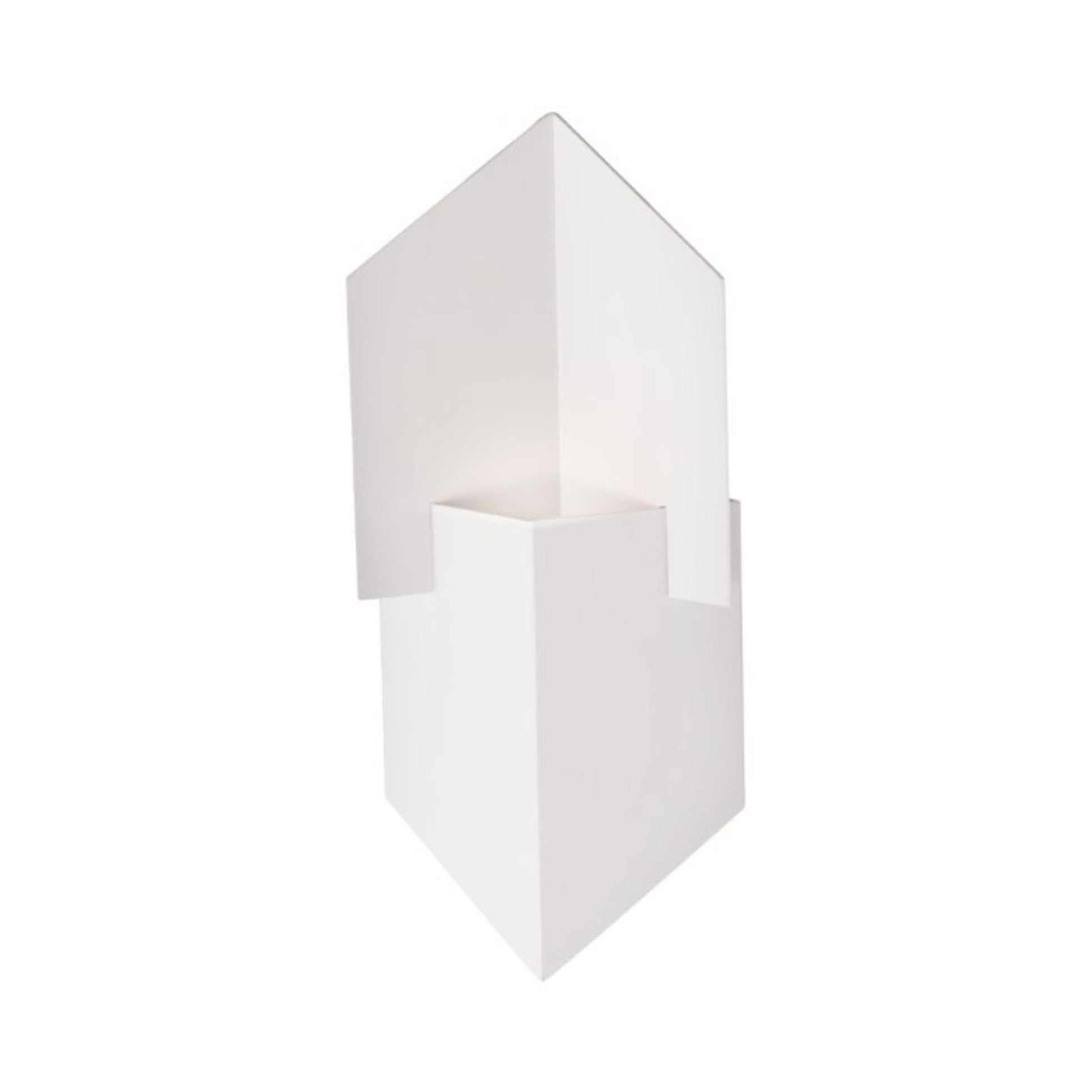 Cupid 14" LED Outdoor Wall Sconce, White Finish - Bees Lighting