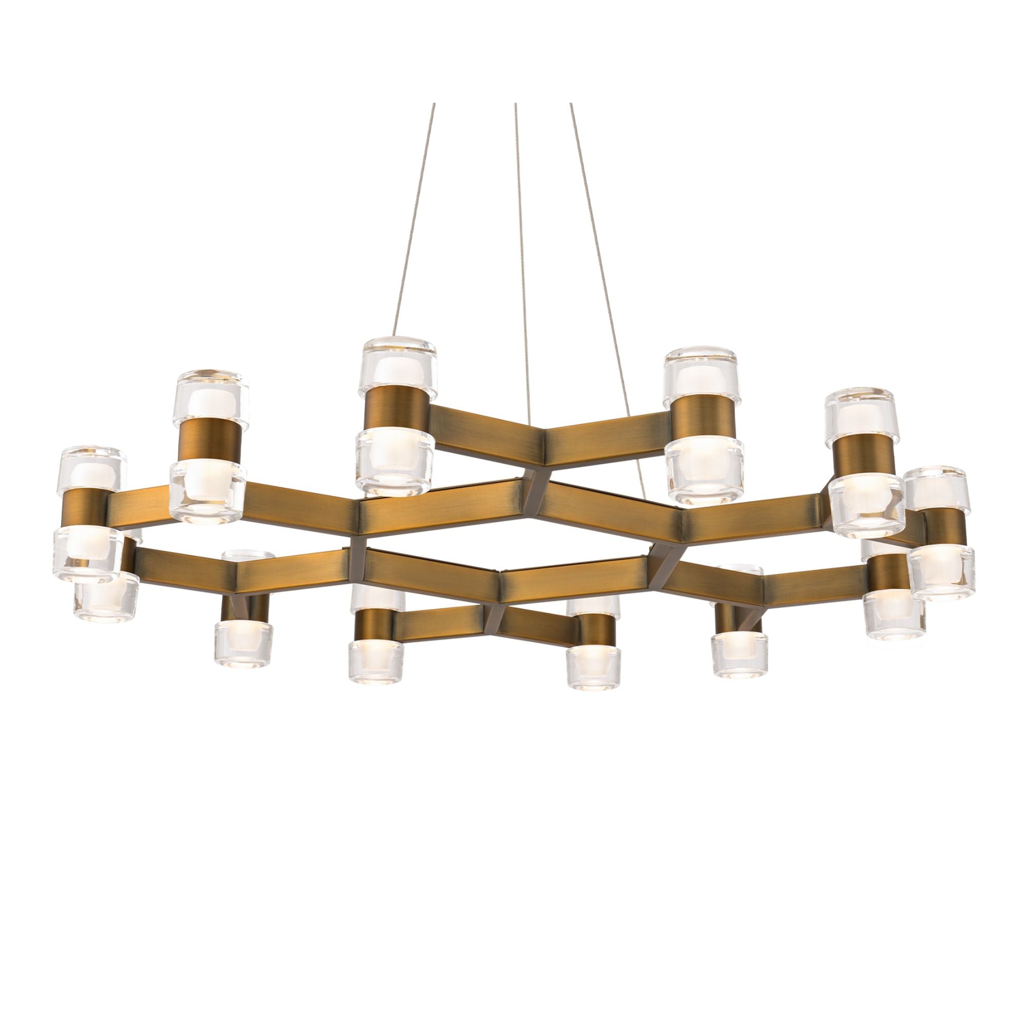 Modern Forms Dashe 36" 24 Lights LED Pendant Light - Bees Lighting