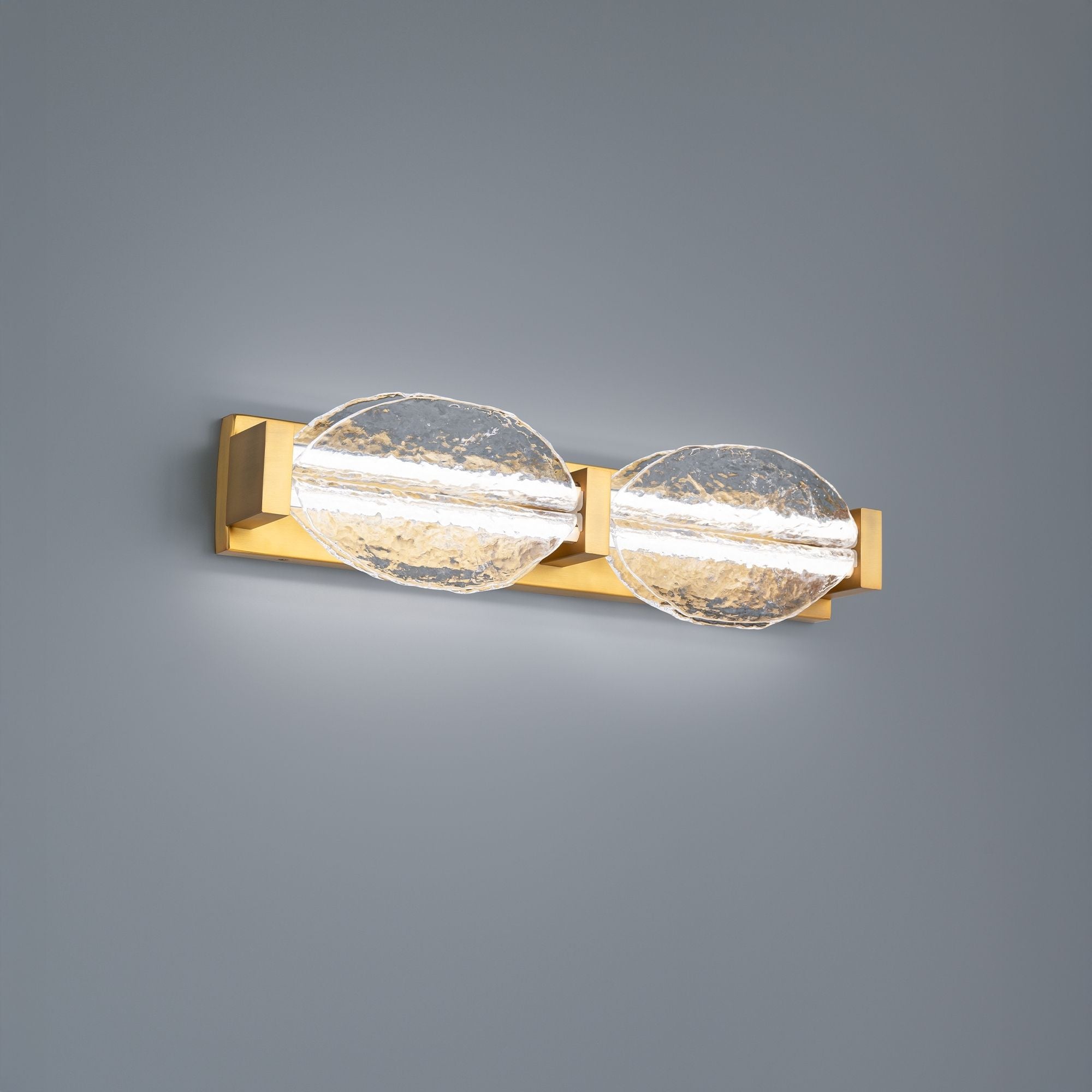 Deco 24" LED Bath Vanity, 2700K, Aged Brass Finish