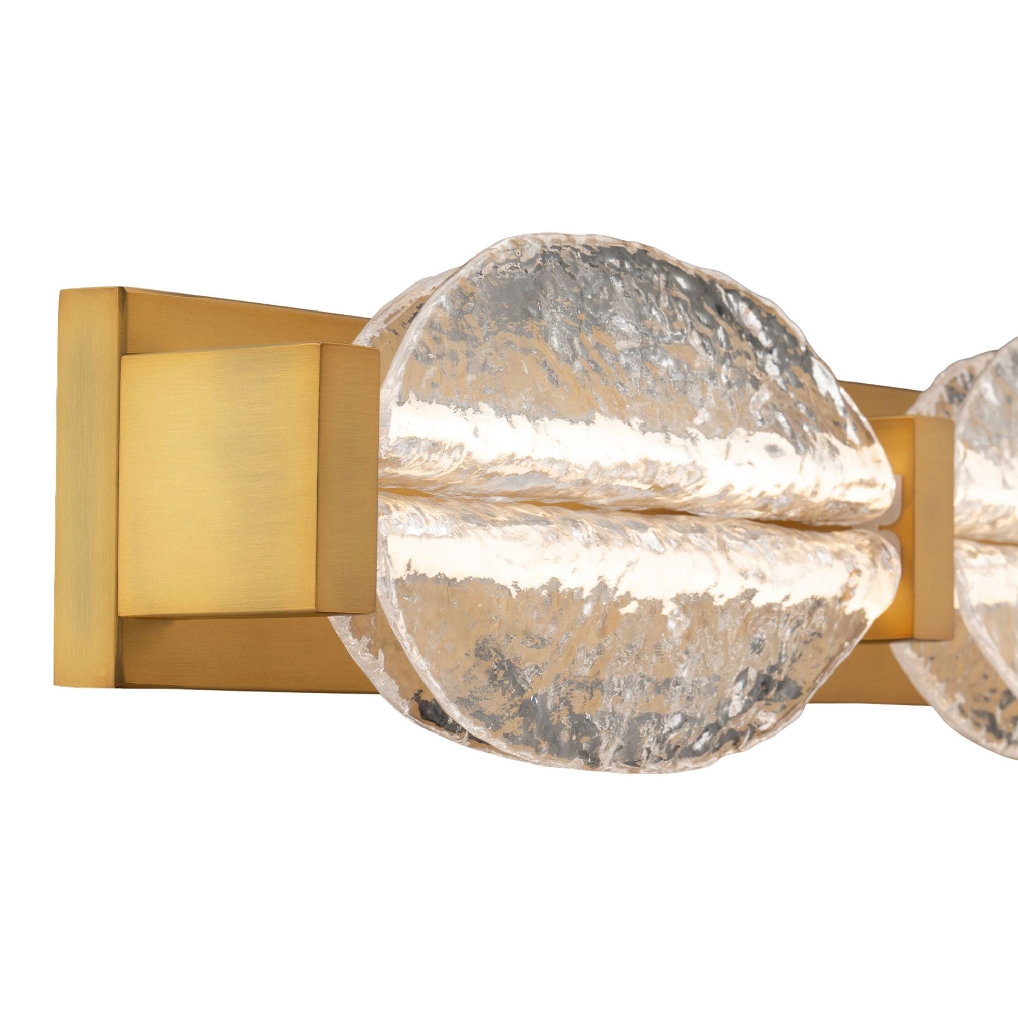 Deco 24" LED Bath Vanity, 2700K, Aged Brass Finish