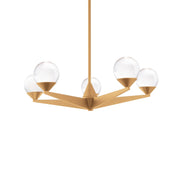 Double Bubble 23 in. 5 Lights LED Chandelier - Bees Lighting