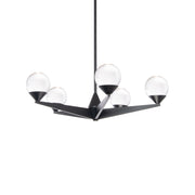 Double Bubble 23 in. 5 Lights LED Chandelier - Bees Lighting