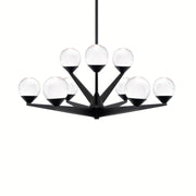 Double Bubble 27 in. 9 Lights LED Chandelier - Bees Lighting