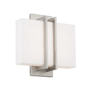 Downton 11" LED Wall Sconce, 3000K, Brushed Nickel Finish - Bees Lighting