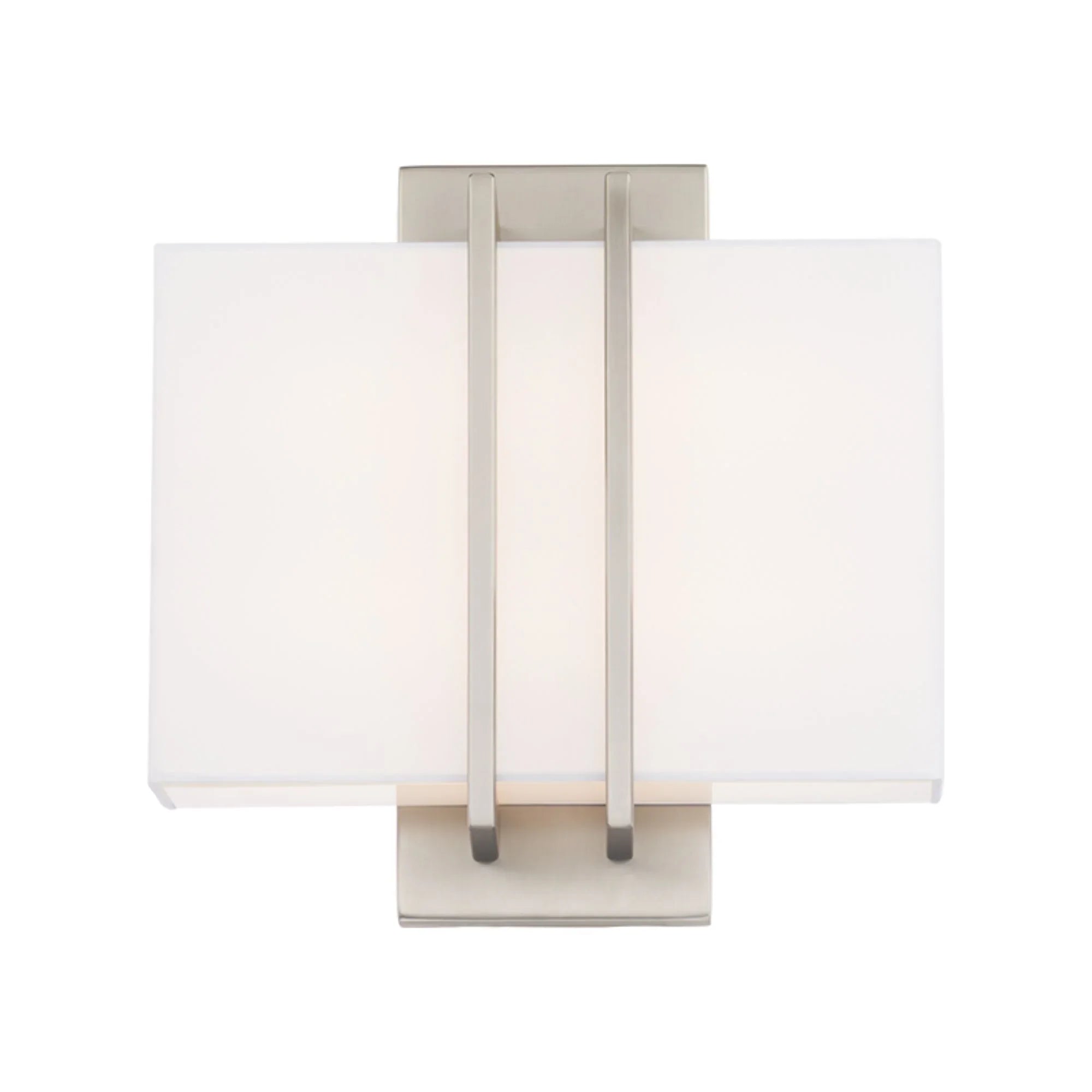 Downton 11" LED Wall Sconce, 3000K, Brushed Nickel Finish - Bees Lighting