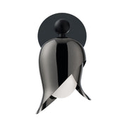 Elixir 13" LED Wall Sconce, 3500K, Nickel/Black Finish