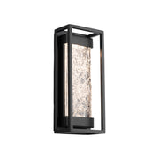 Elyse LED Outdoor Wall Sconce Black Finish - Bees Lighting