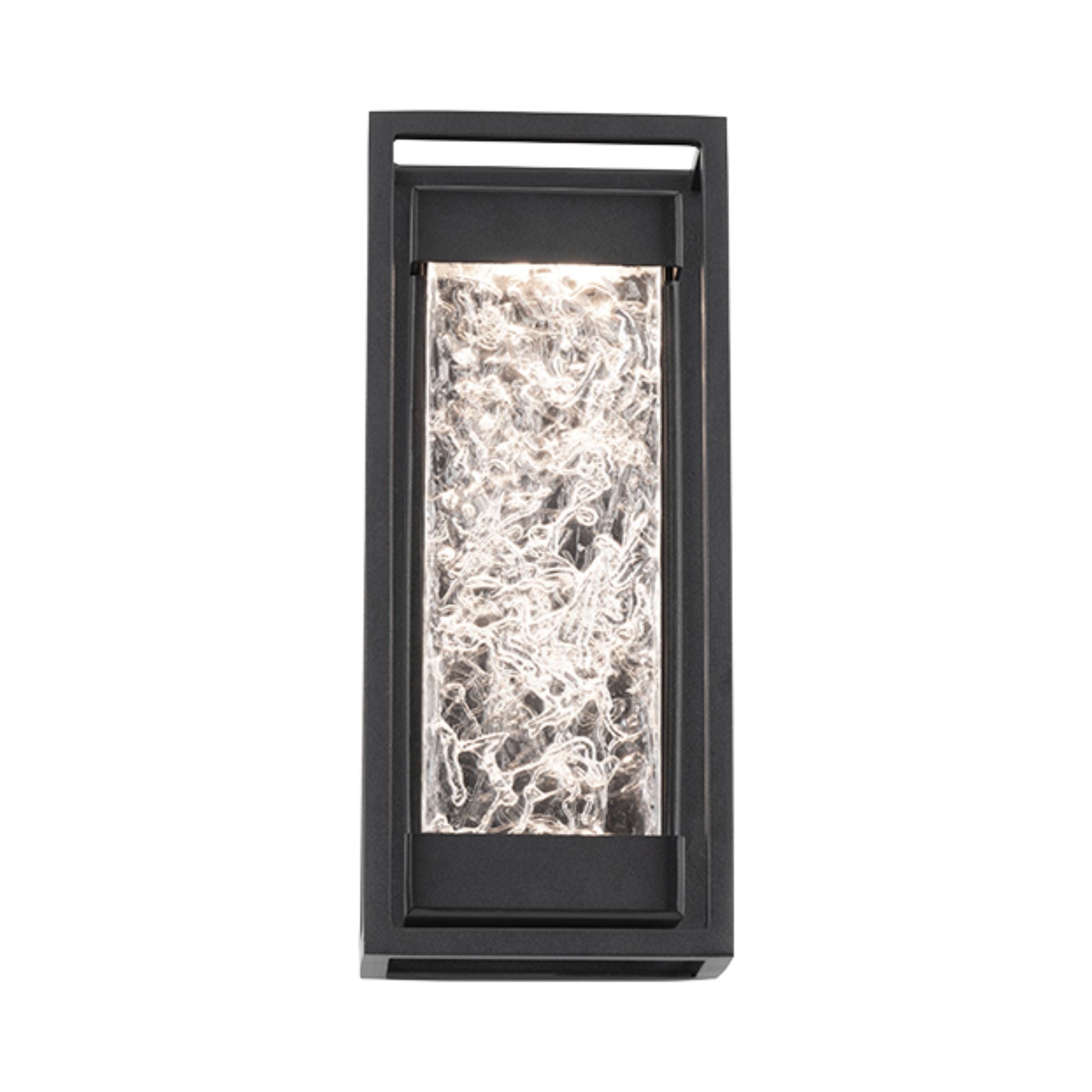 Elyse 17" LED Outdoor Wall Sconce, Black Finish - Bees Lighting