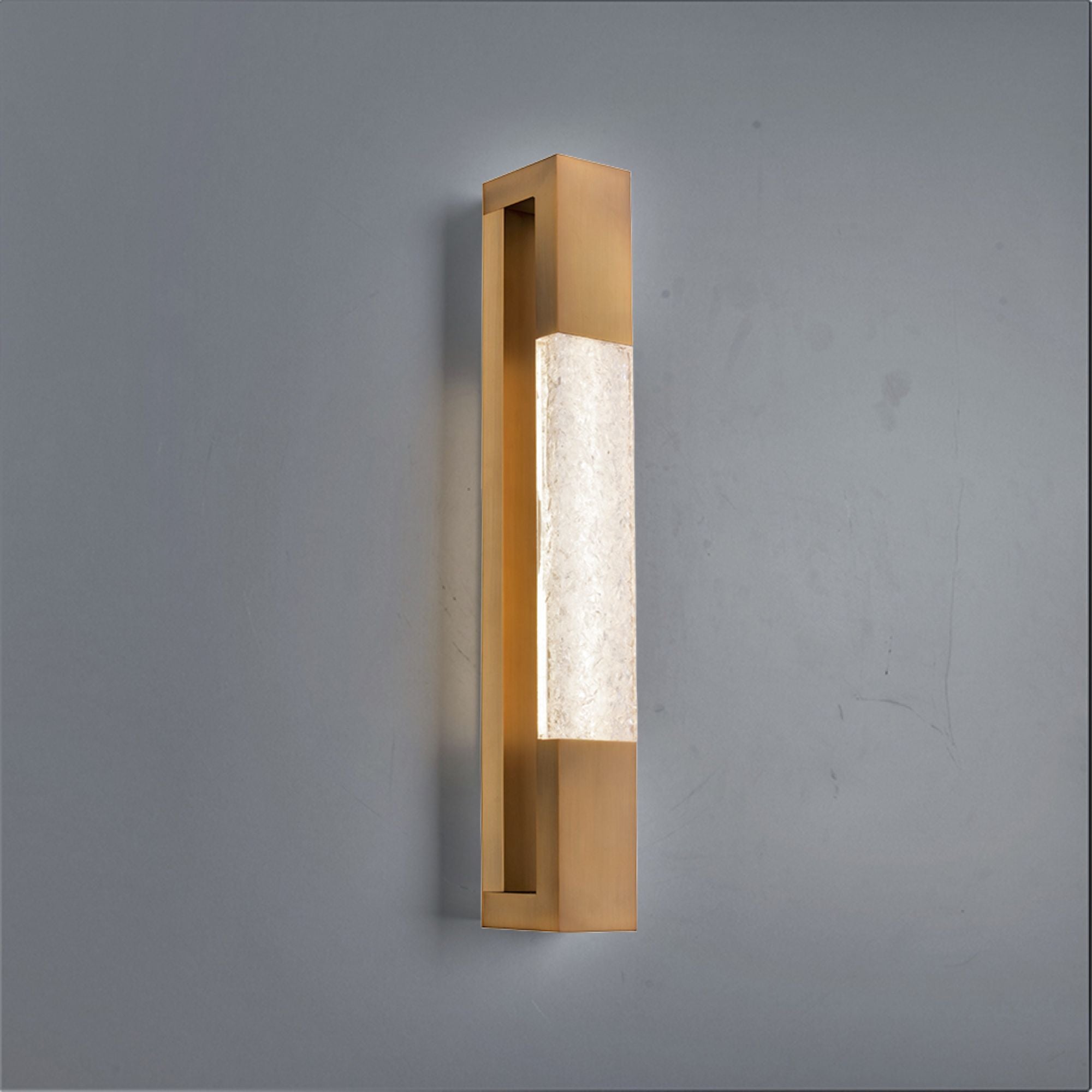 Ember 23" LED Bath Light, Aged Brass Finish - Bees Lighting