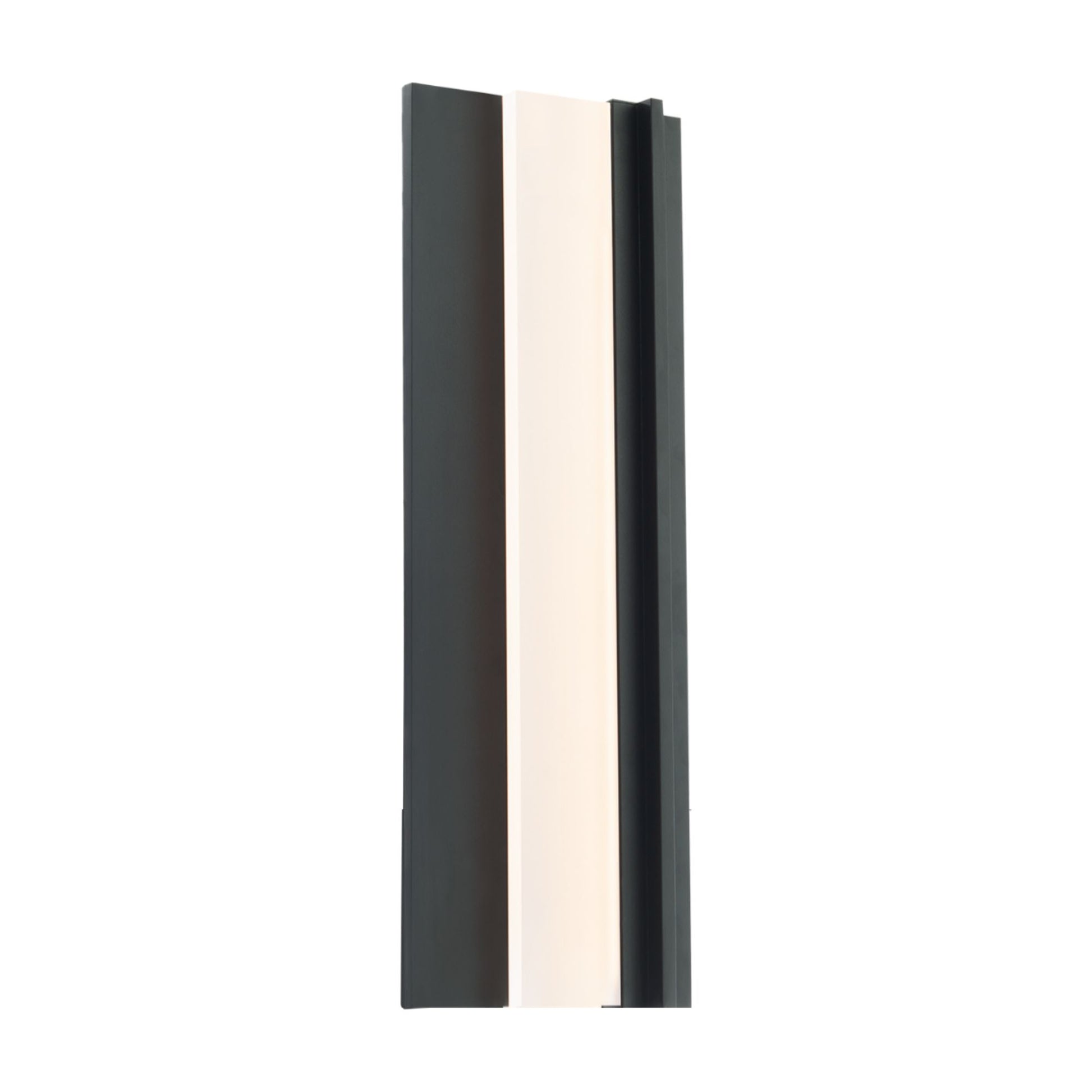 Enigma LED Outdoor Wall Sconce Black Finish - Bees Lighting