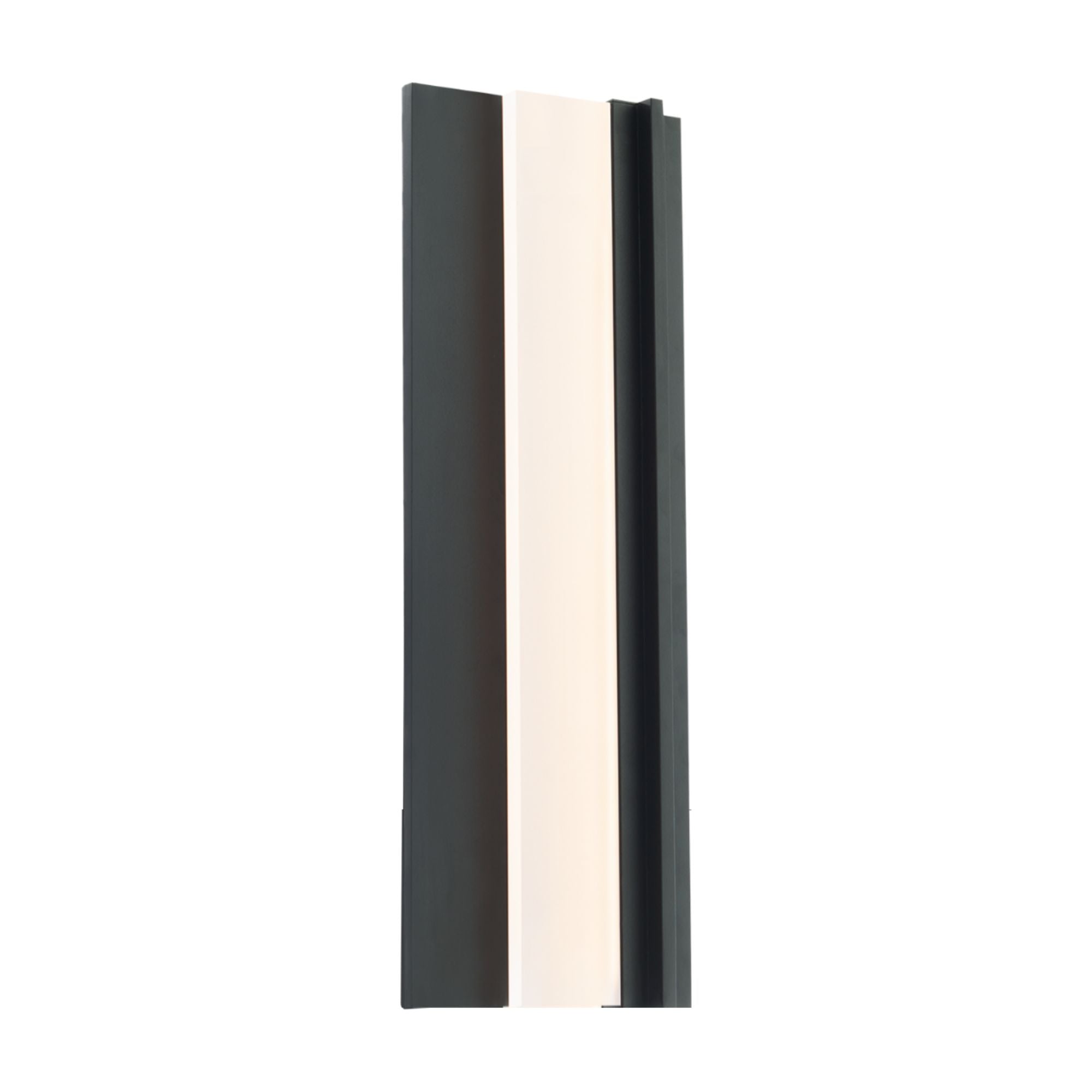 Enigma LED Outdoor Wall Sconce Black Finish - Bees Lighting