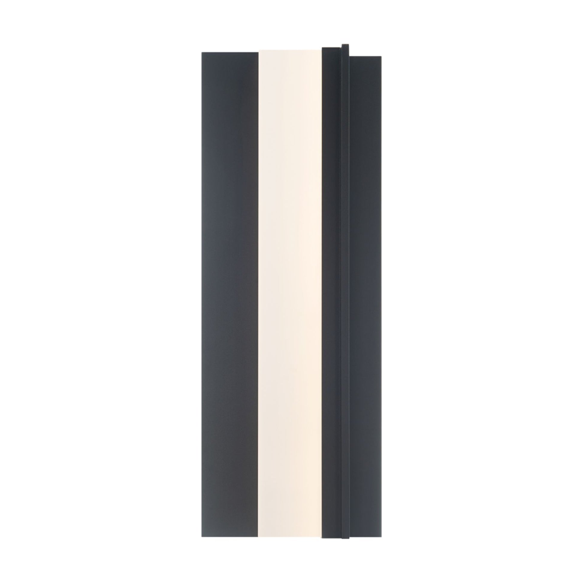 Enigma 27" LED Outdoor Wall Sconce, Black Finish - Bees Lighting