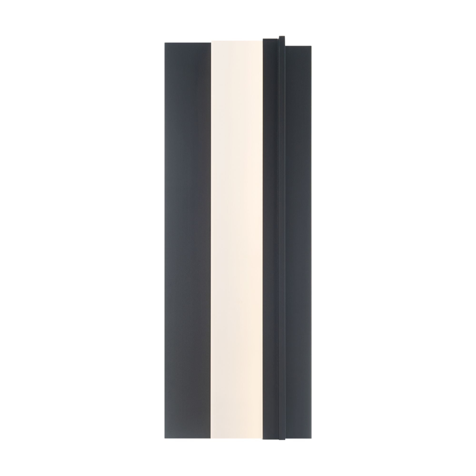 Enigma 27" LED Outdoor Wall Sconce, Black Finish - Bees Lighting