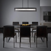 Equilibrium 48" LED Linear Pendant, Black Finish - Bees Lighting