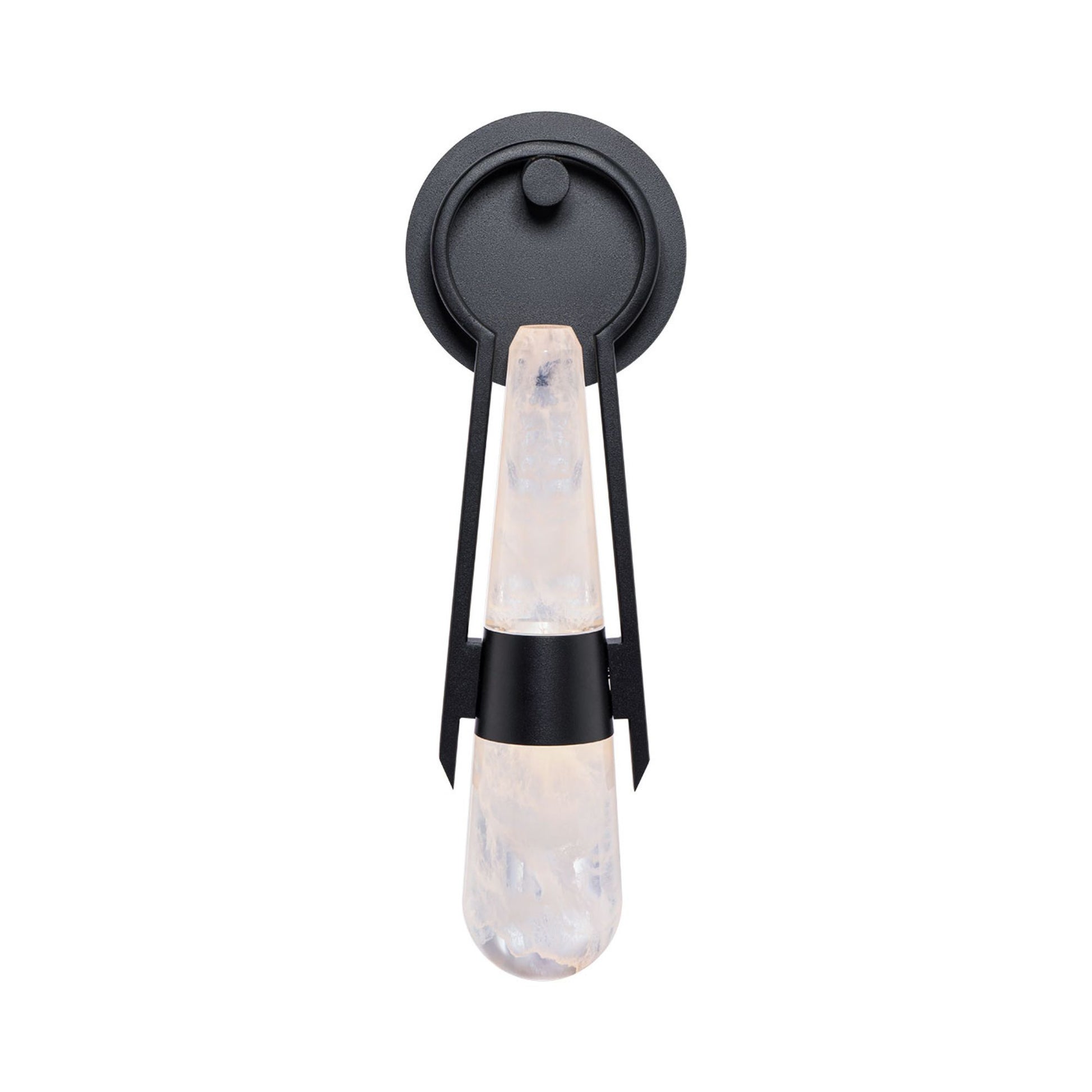 Ezra 18" LED Wall Sconce, Black Finish - Bees Lighting