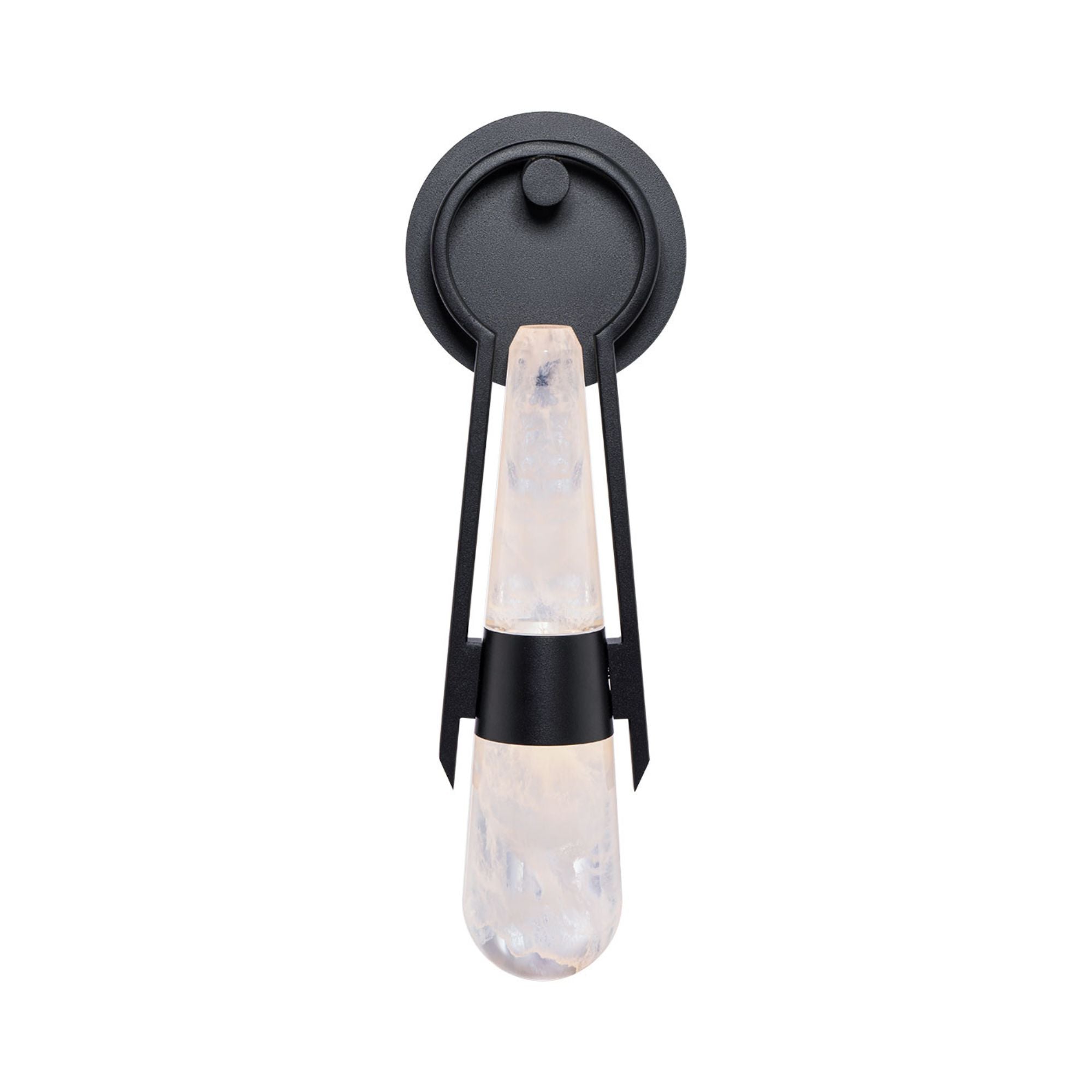 Ezra 18" LED Wall Sconce, Black Finish - Bees Lighting