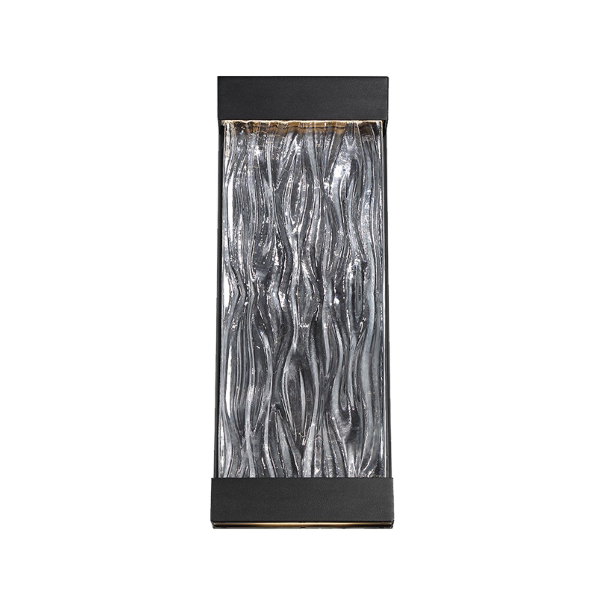 Fathom LED Outdoor Wall Sconce Black Finish - Bees Lighting