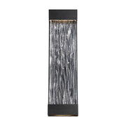 Fathom LED Outdoor Wall Sconce Black Finish - Bees Lighting