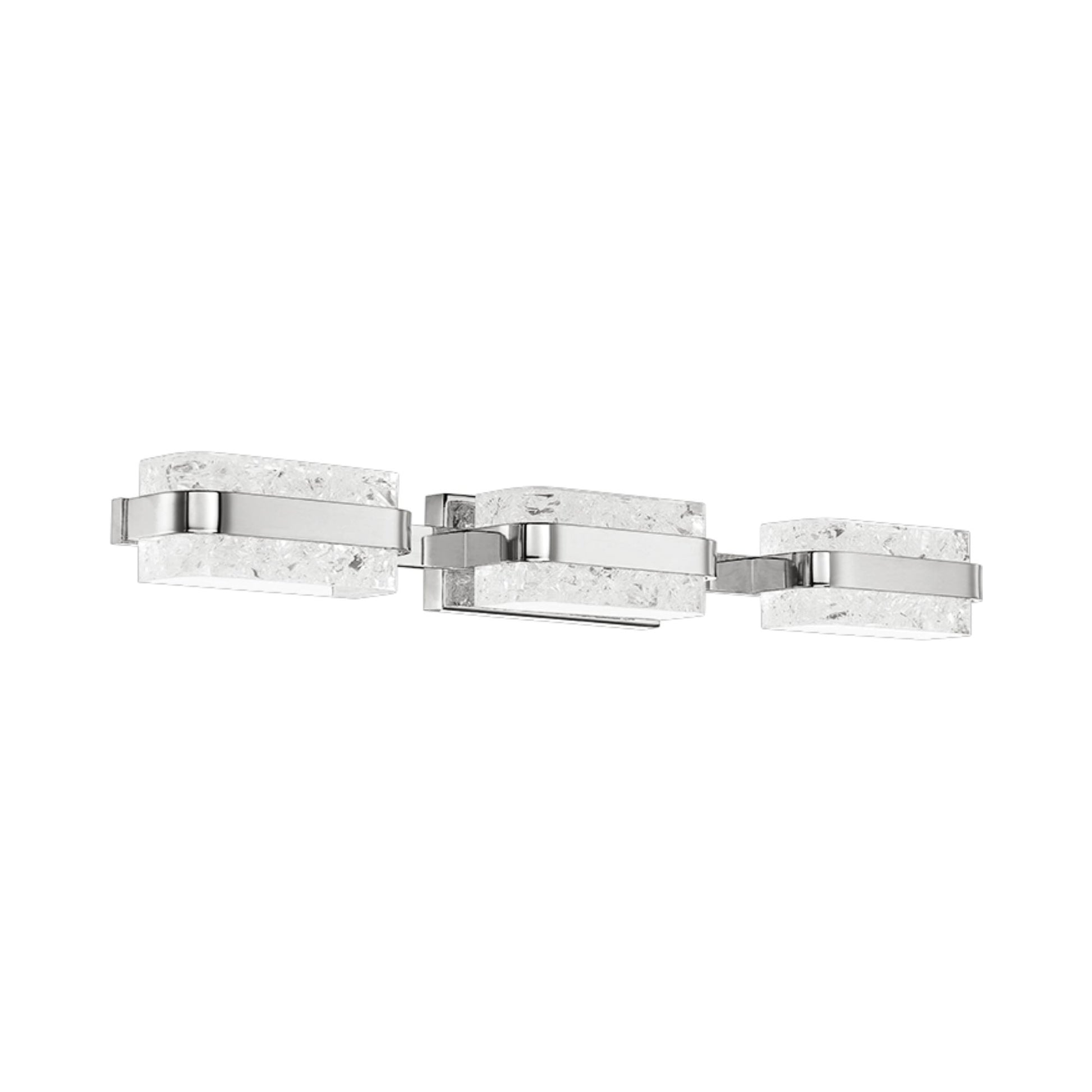 Forbes 27" LED Vanity Light, Polished Nickel Finish - Bees Lighting