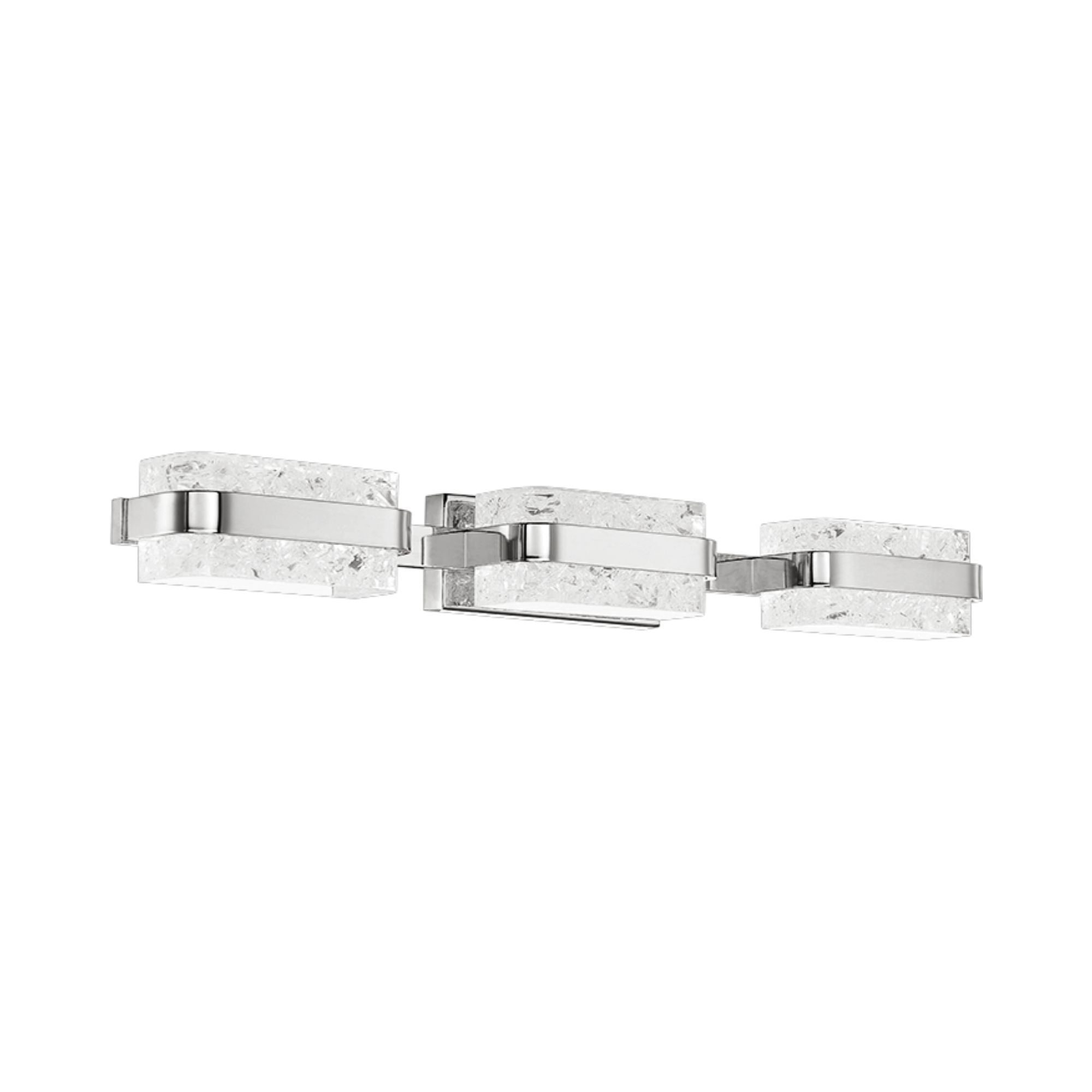 Forbes 27" LED Vanity Light, Polished Nickel Finish - Bees Lighting
