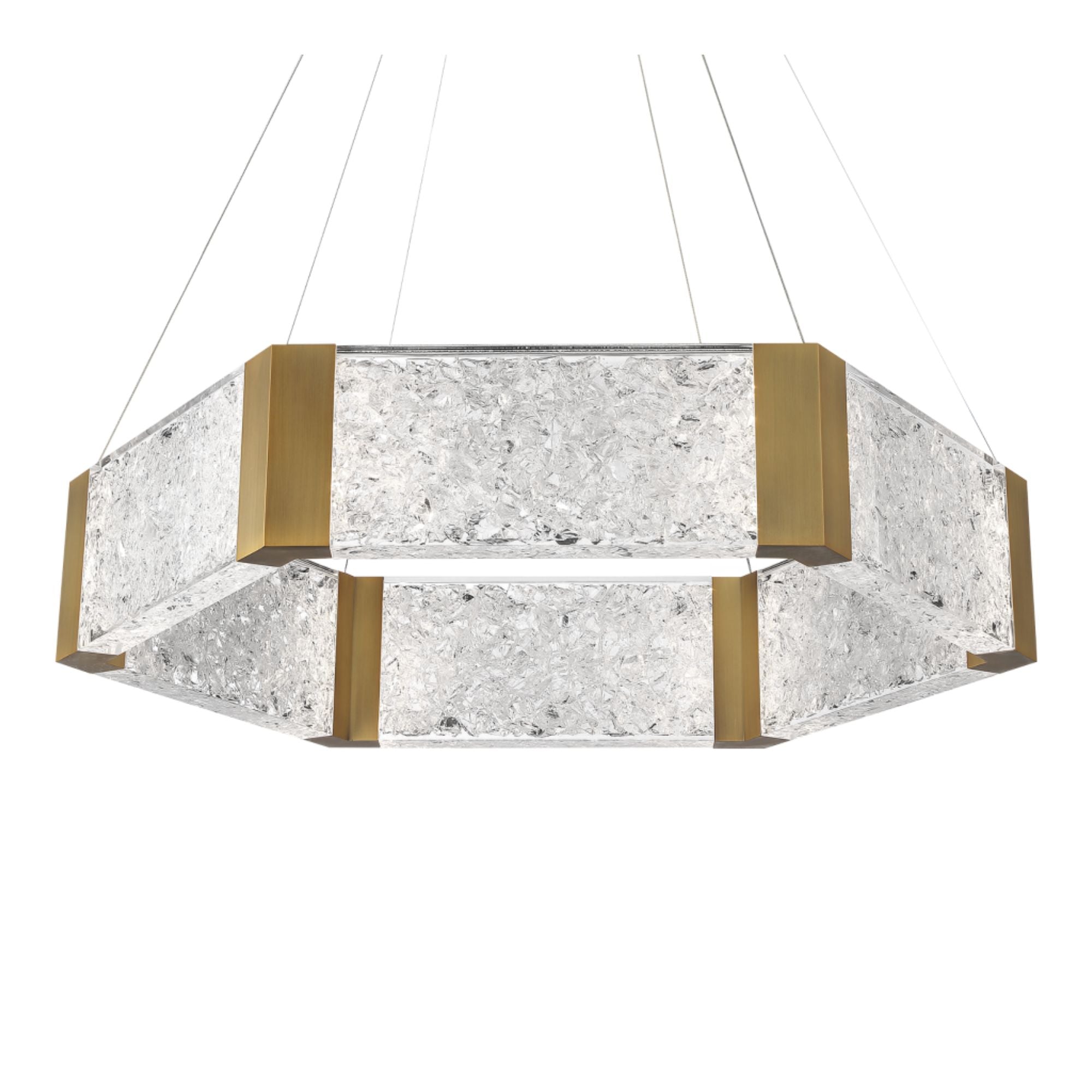 Forever 34 in. 6 Lights LED Pendant Light - Bees Lighting