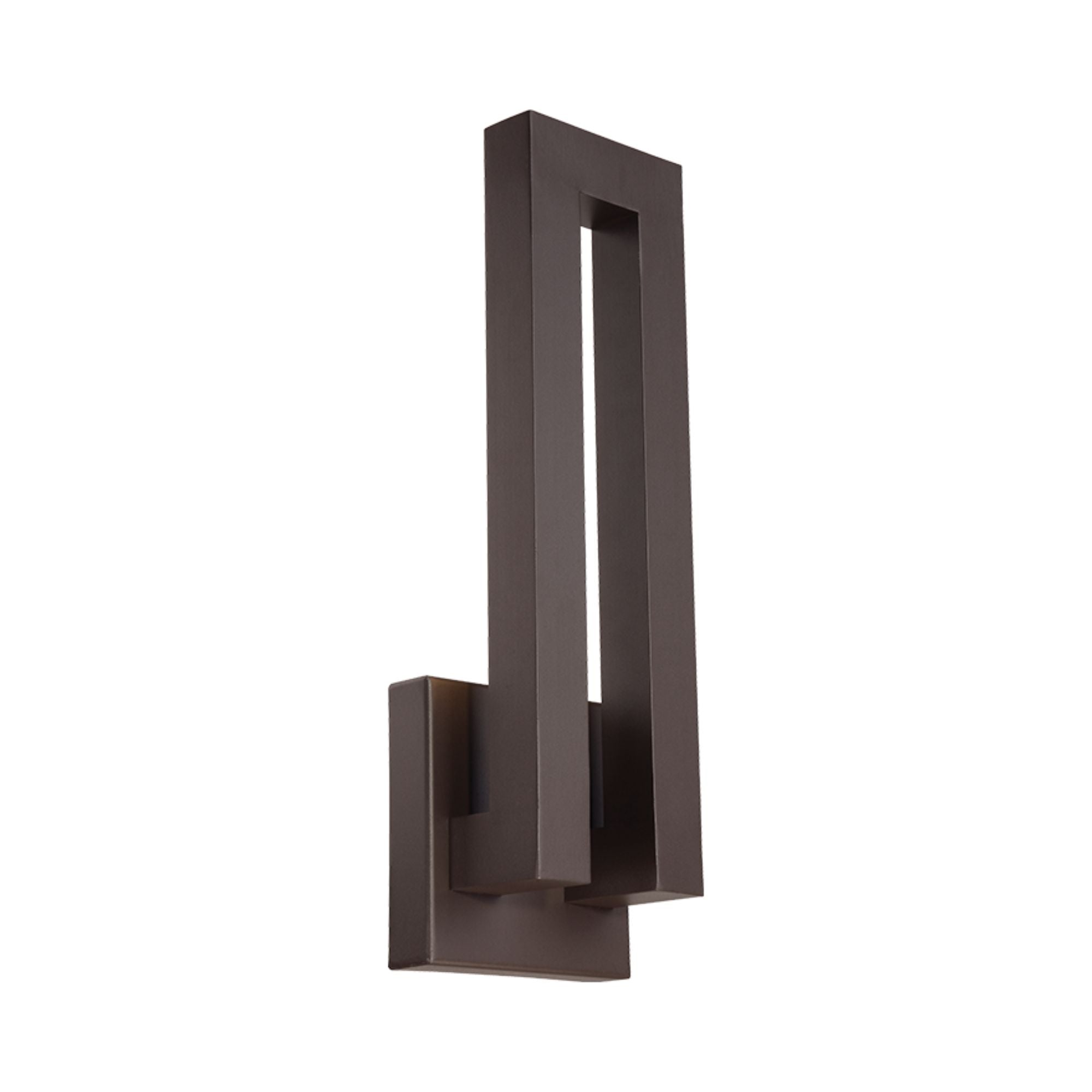 Forq 18" LED Outdoor Wall Sconce, Bronze Finish