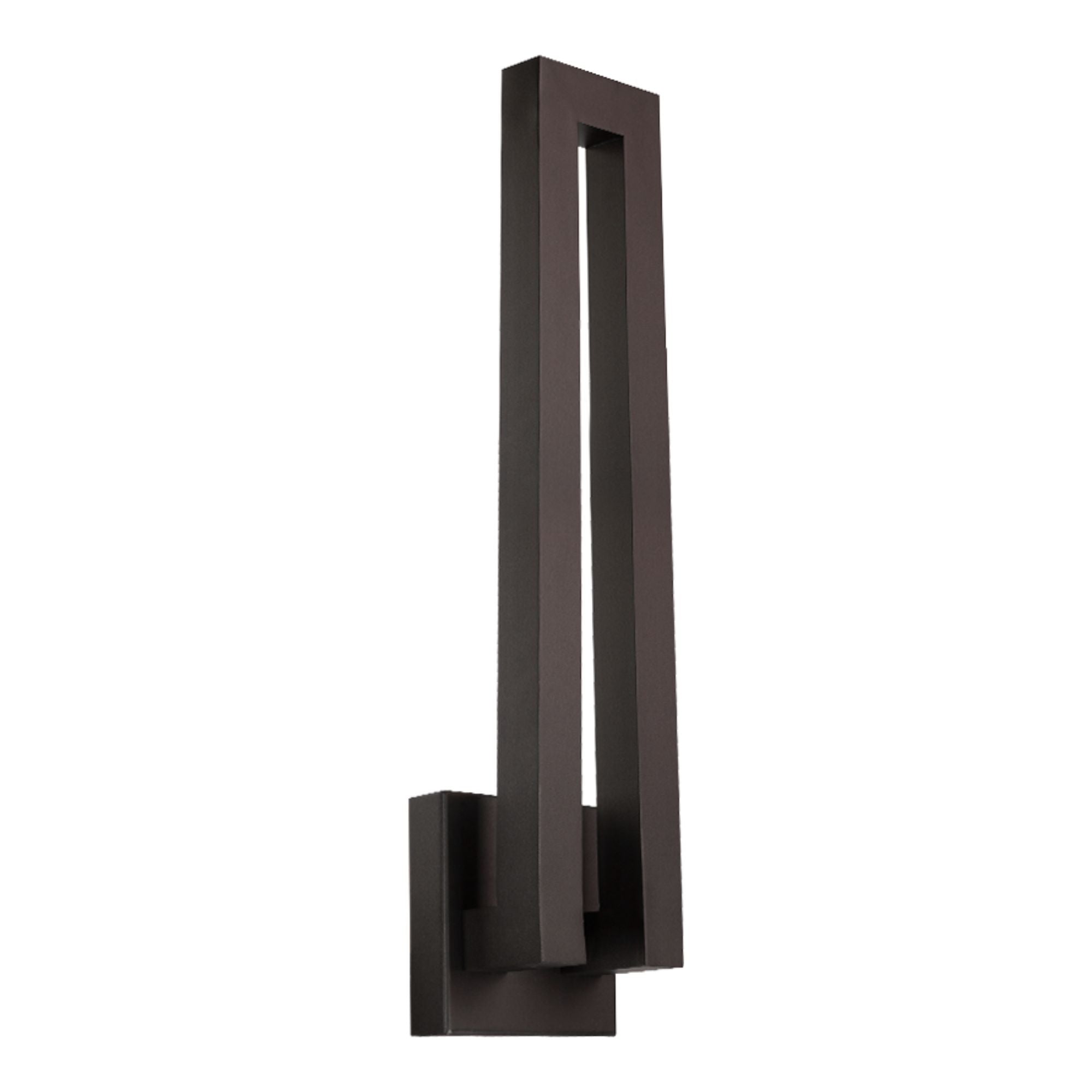 Forq 24" LED Outdoor Wall Sconce, Bronze Finish