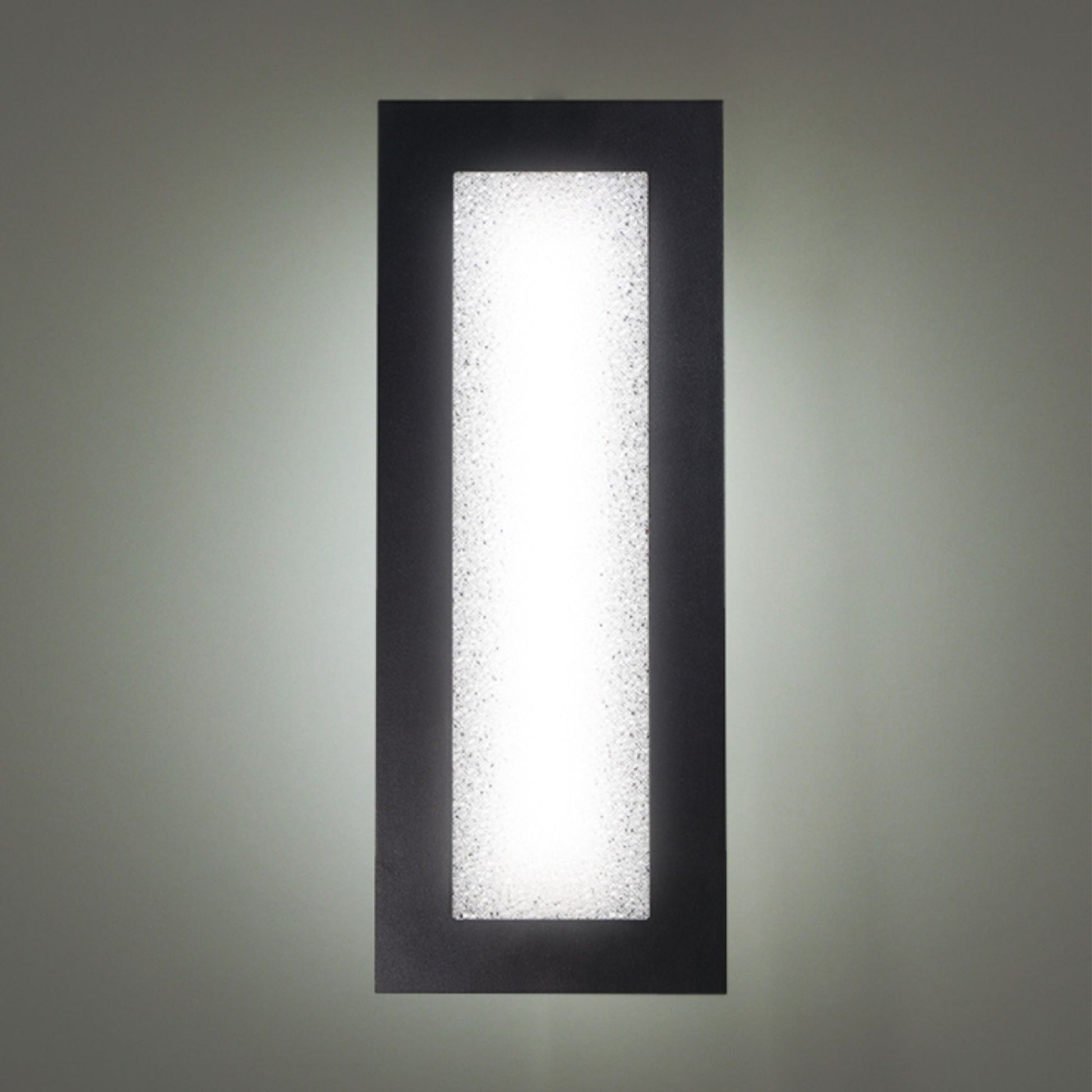 Frost 18" LED Outdoor Wall Sconce, Black Finish - Bees Lighting