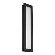 Frost LED Outdoor Wall Sconce Black Finish - Bees Lighting