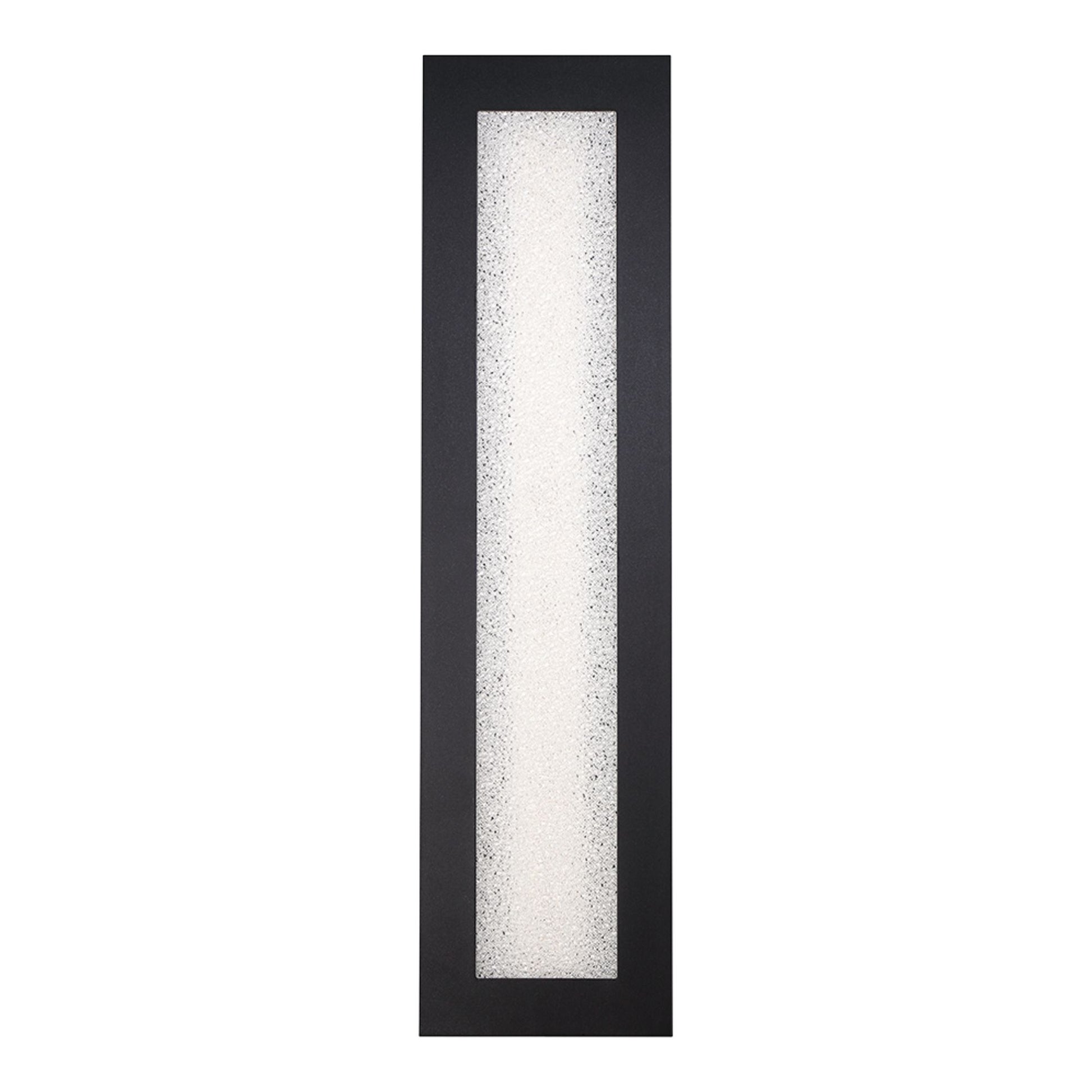 Frost 28" LED Outdoor Wall Sconce, Black Finish - Bees Lighting
