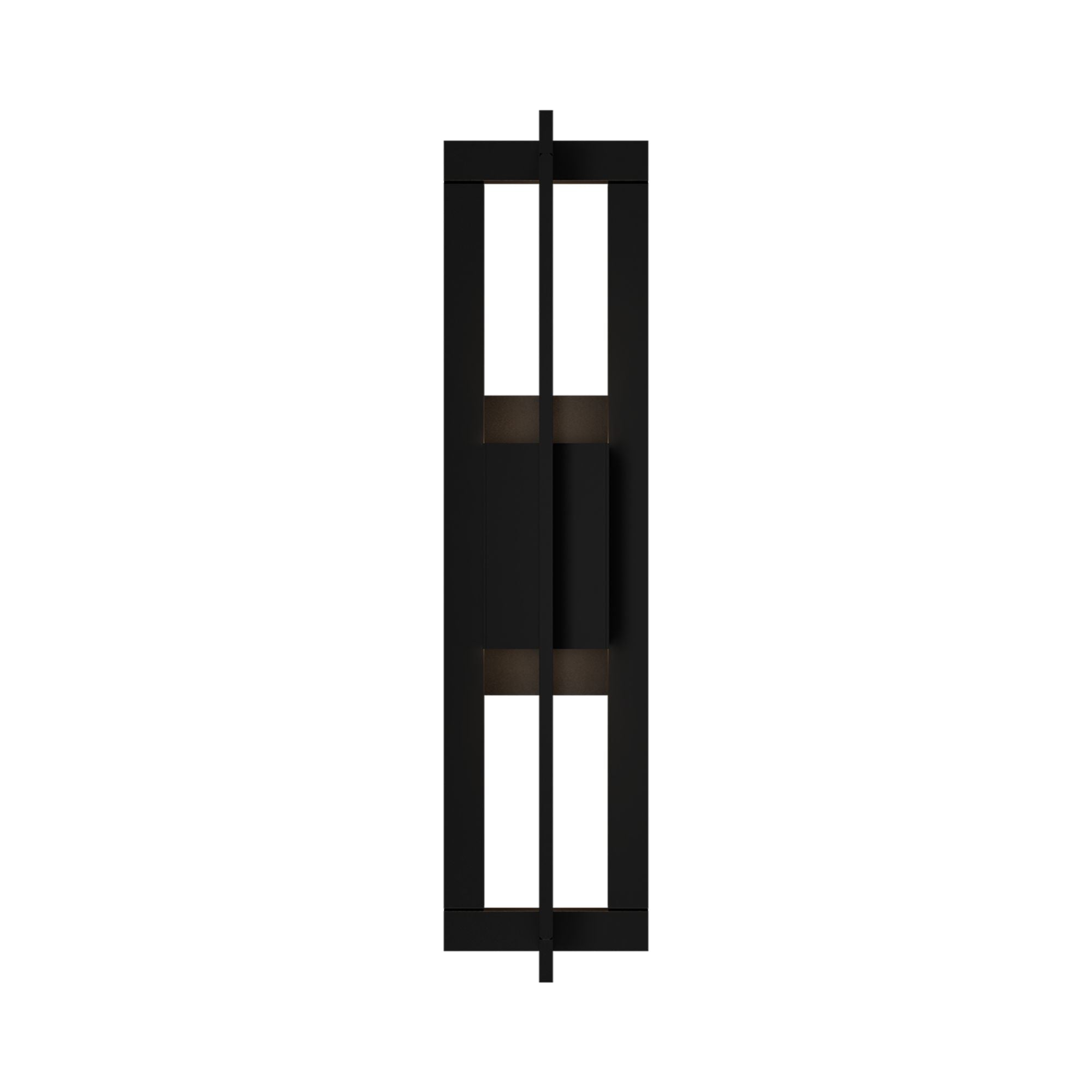 Gander 20" LED Outdoor Wall Sconce, 3500K, Black Finish
