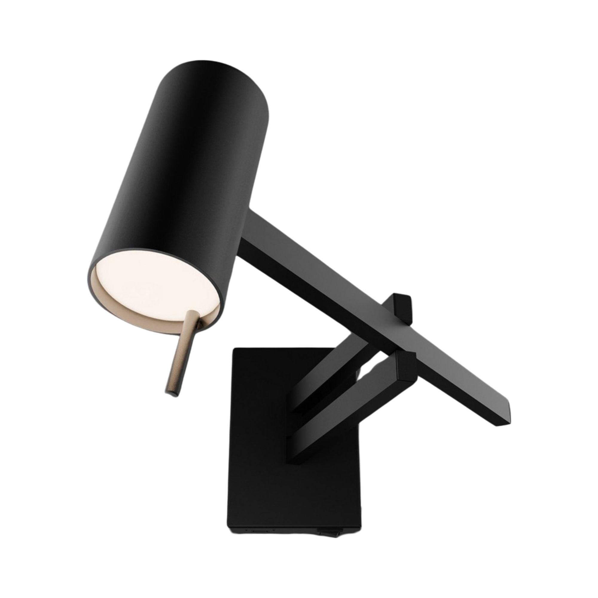 Gavel 18" LED Task Light, Black Finish