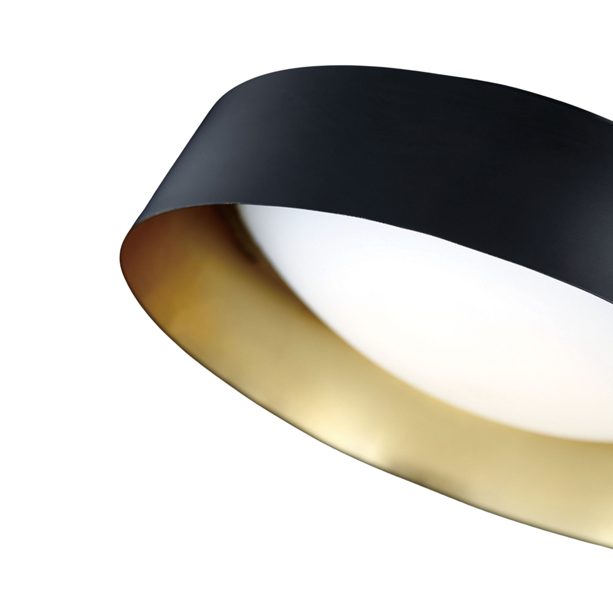 Gilt 22" LED Flush Mount, Gold Finish