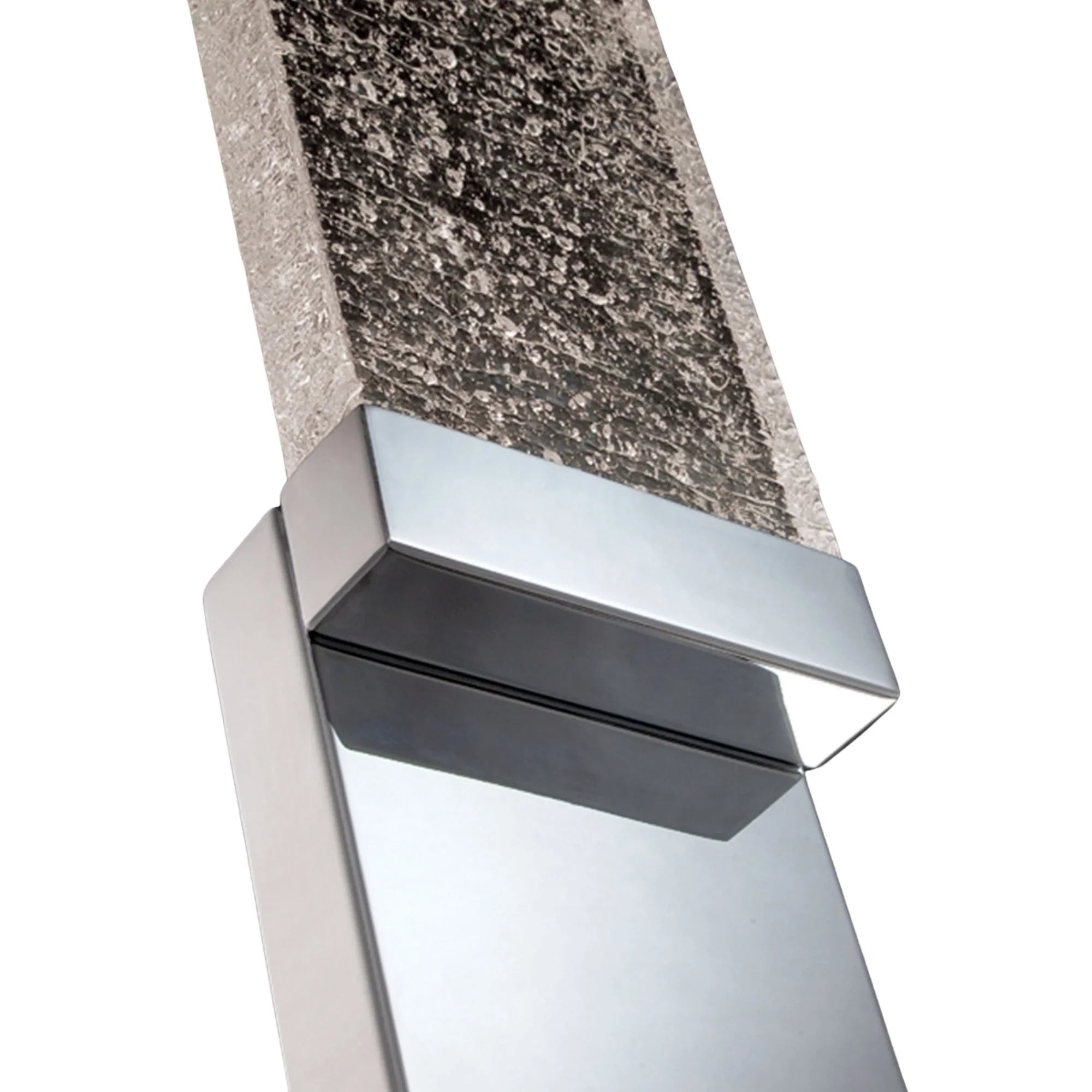 Glacier 21" LED Wall Light, Chrome Finish