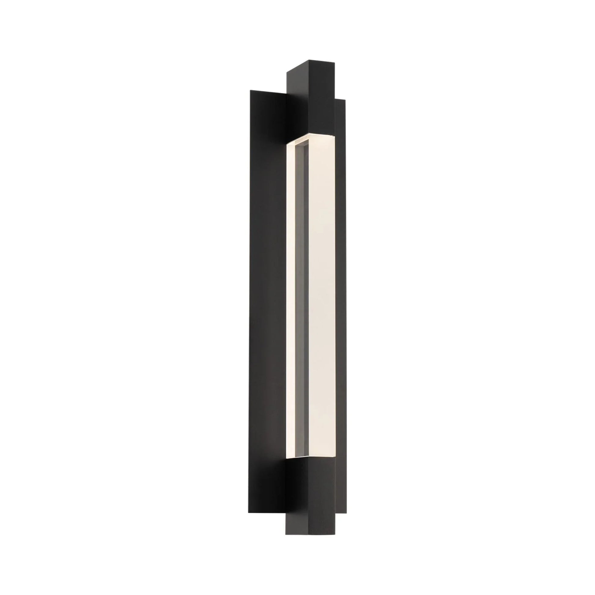 Modern Forms - Heliograph 24" LED Outdoor Wall Sconce, Black Finish | Bees Lighting