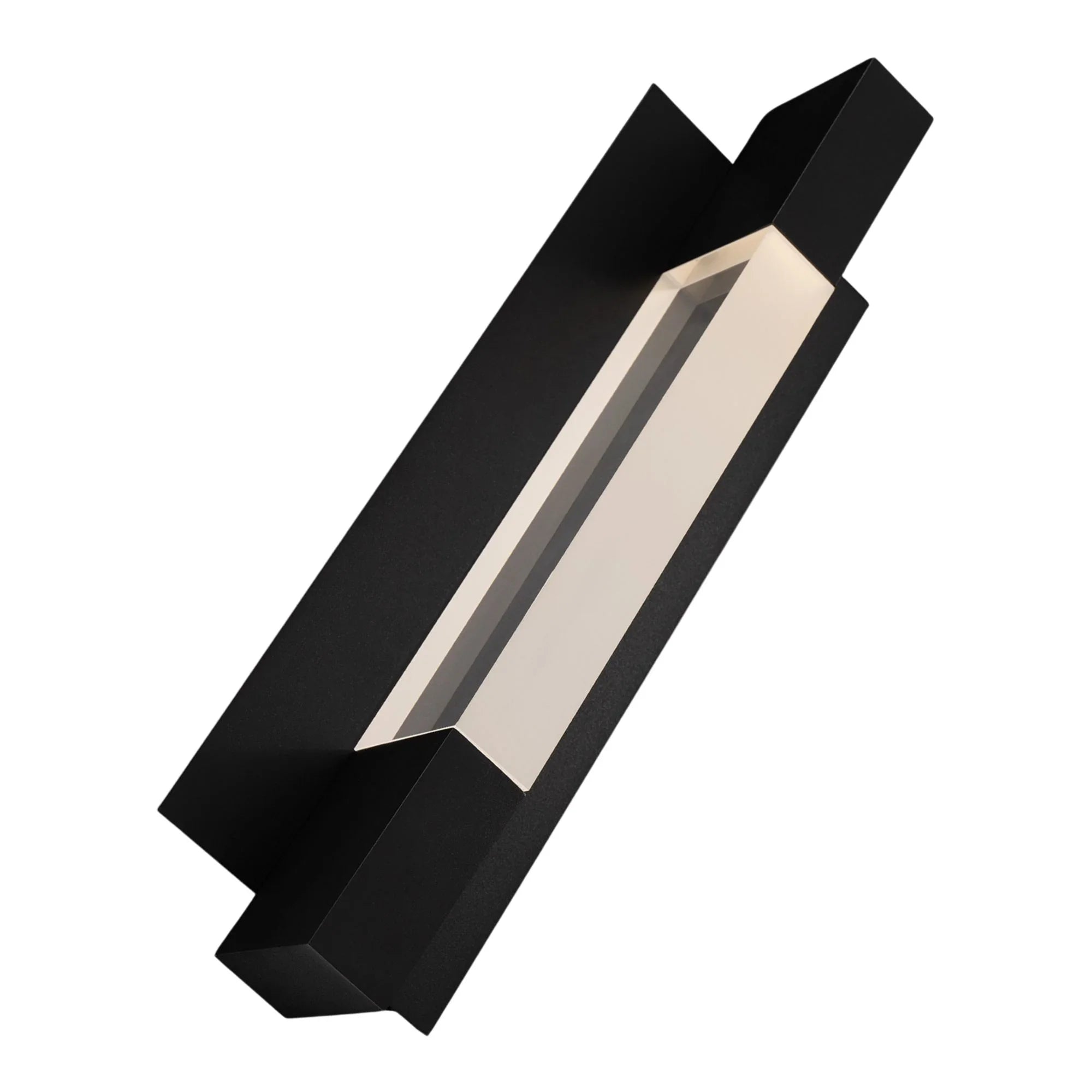 Heliograph 32" LED Outdoor Wall Sconce, Black Finish