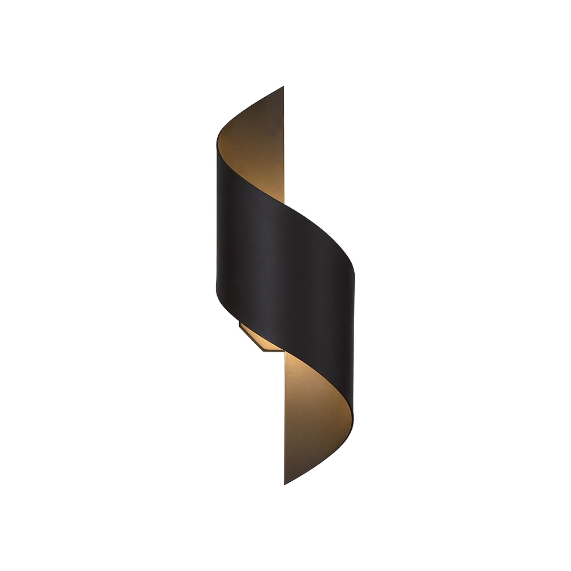 Helix 17" LED Outdoor Wall Sconce, Bronze Finish
