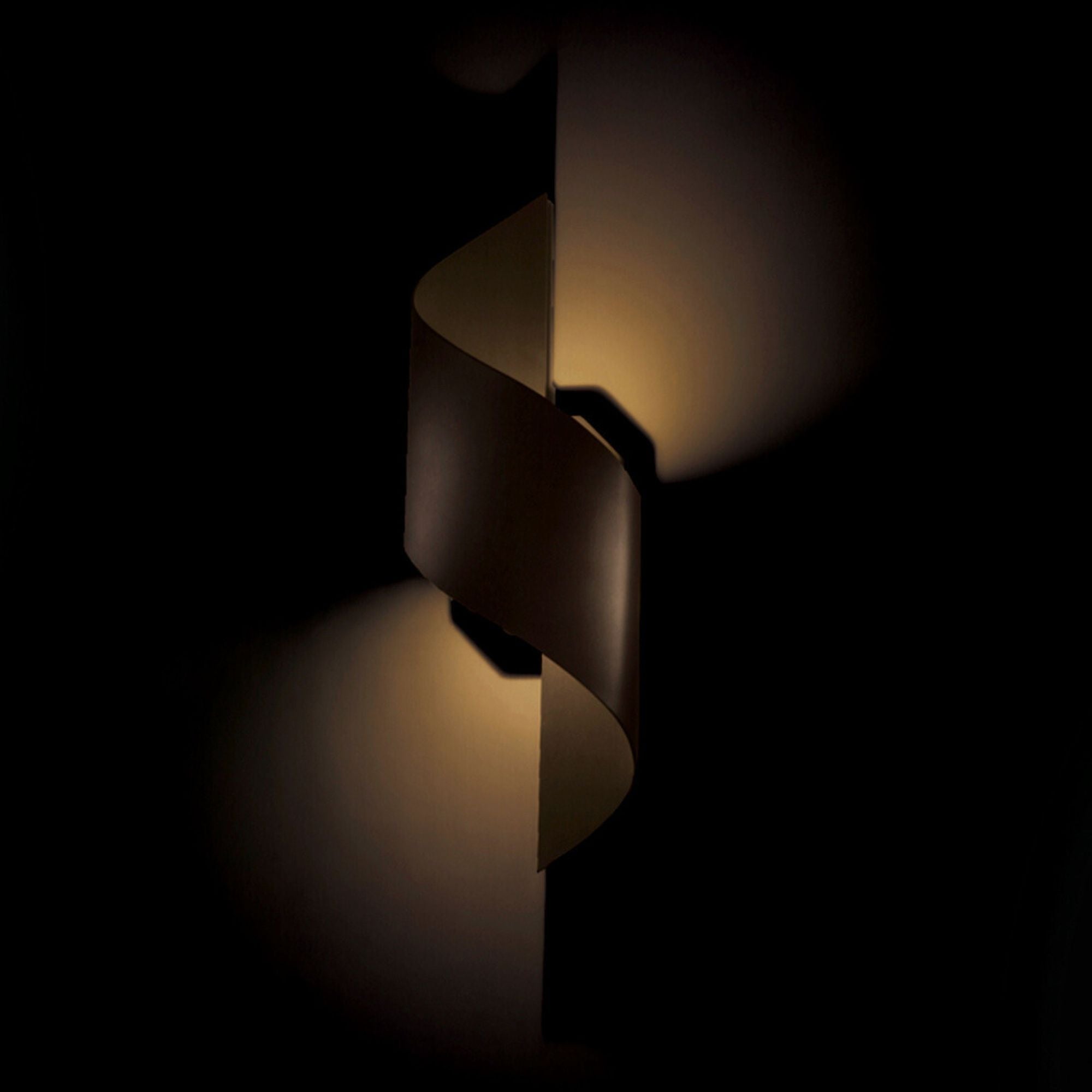 Helix 17" LED Outdoor Wall Sconce, Bronze Finish