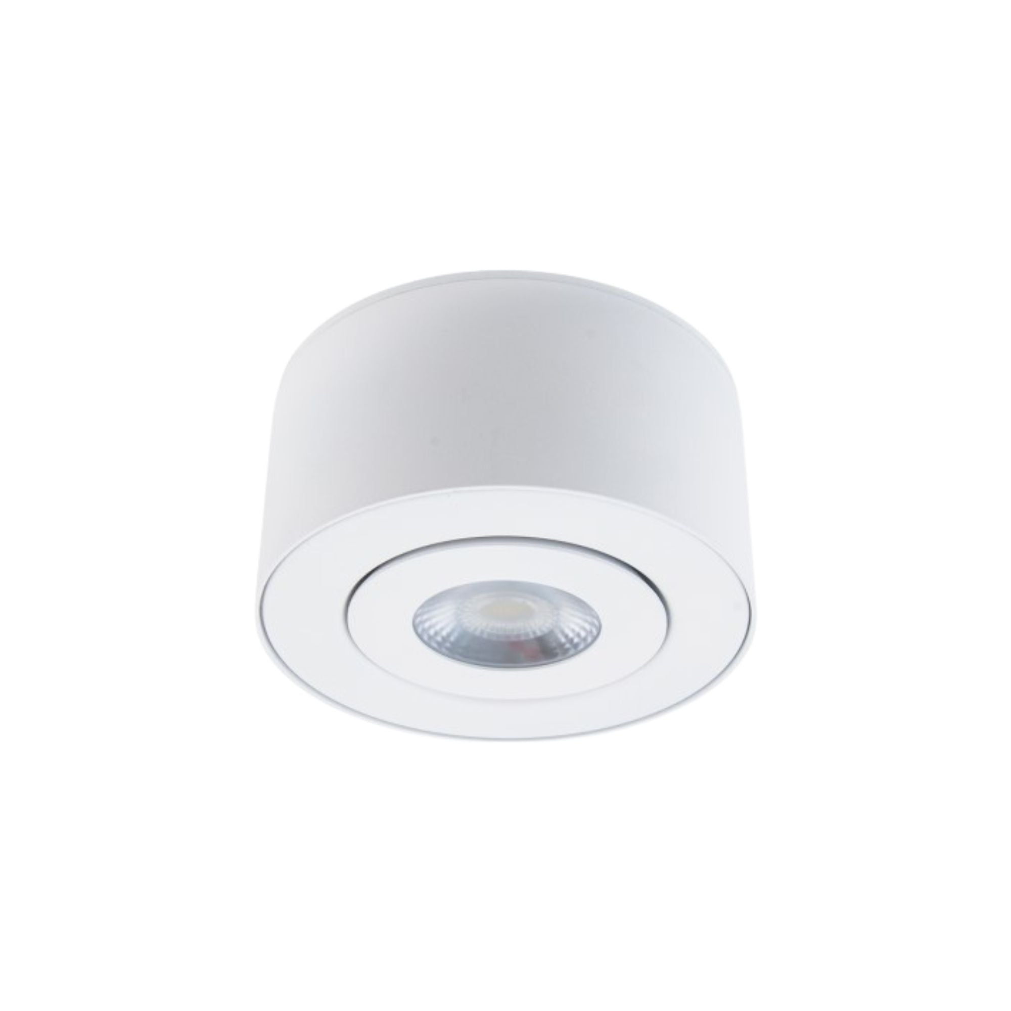 I Spy 5" LED Outdoor Flush Mount, 3000K, White Finish