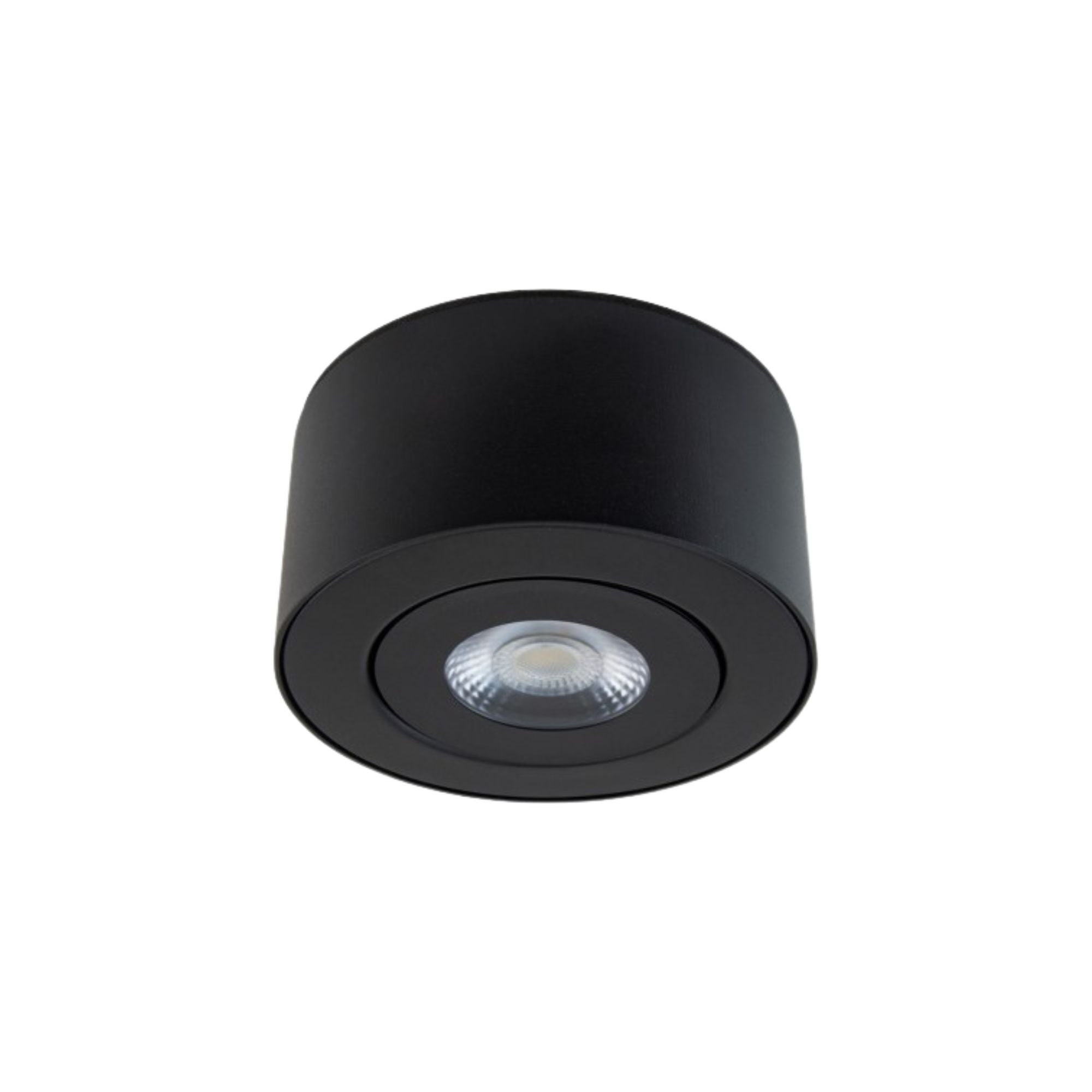 I Spy 5" LED Outdoor Flush Mount, 4000K, Black Finish