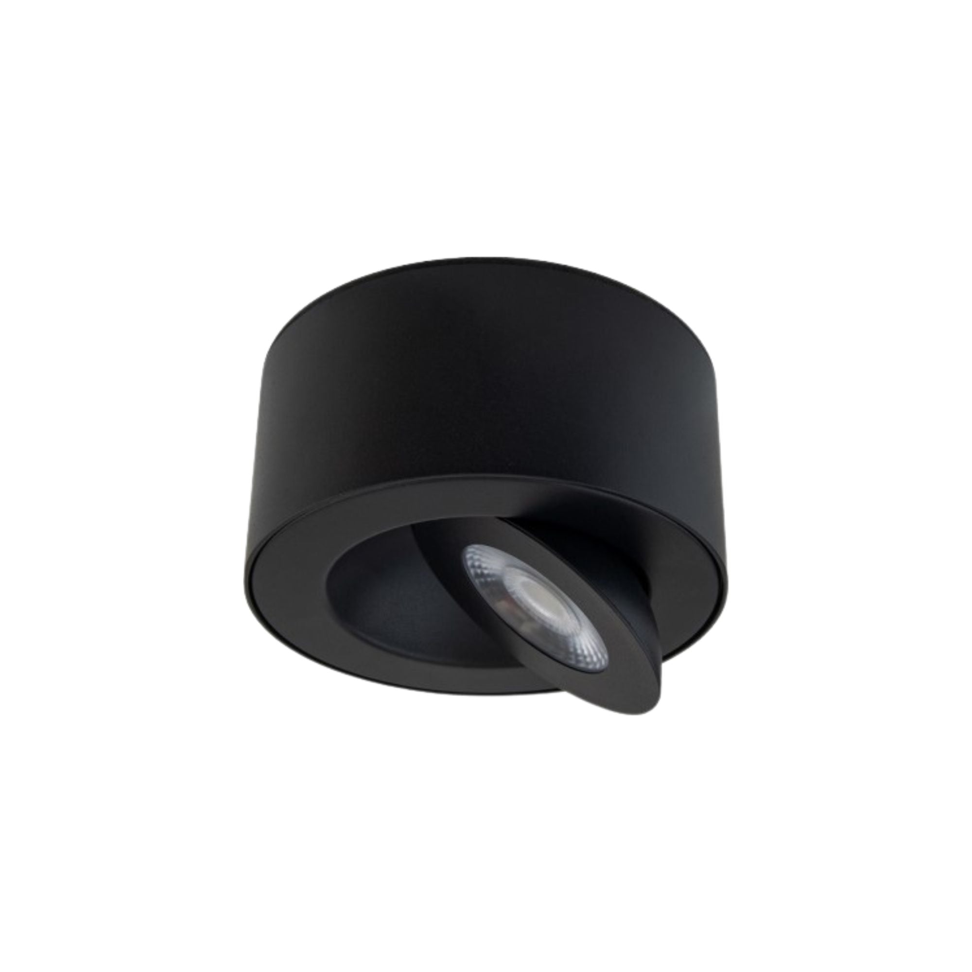 I Spy 5" LED Outdoor Flush Mount, 4000K, Black Finish