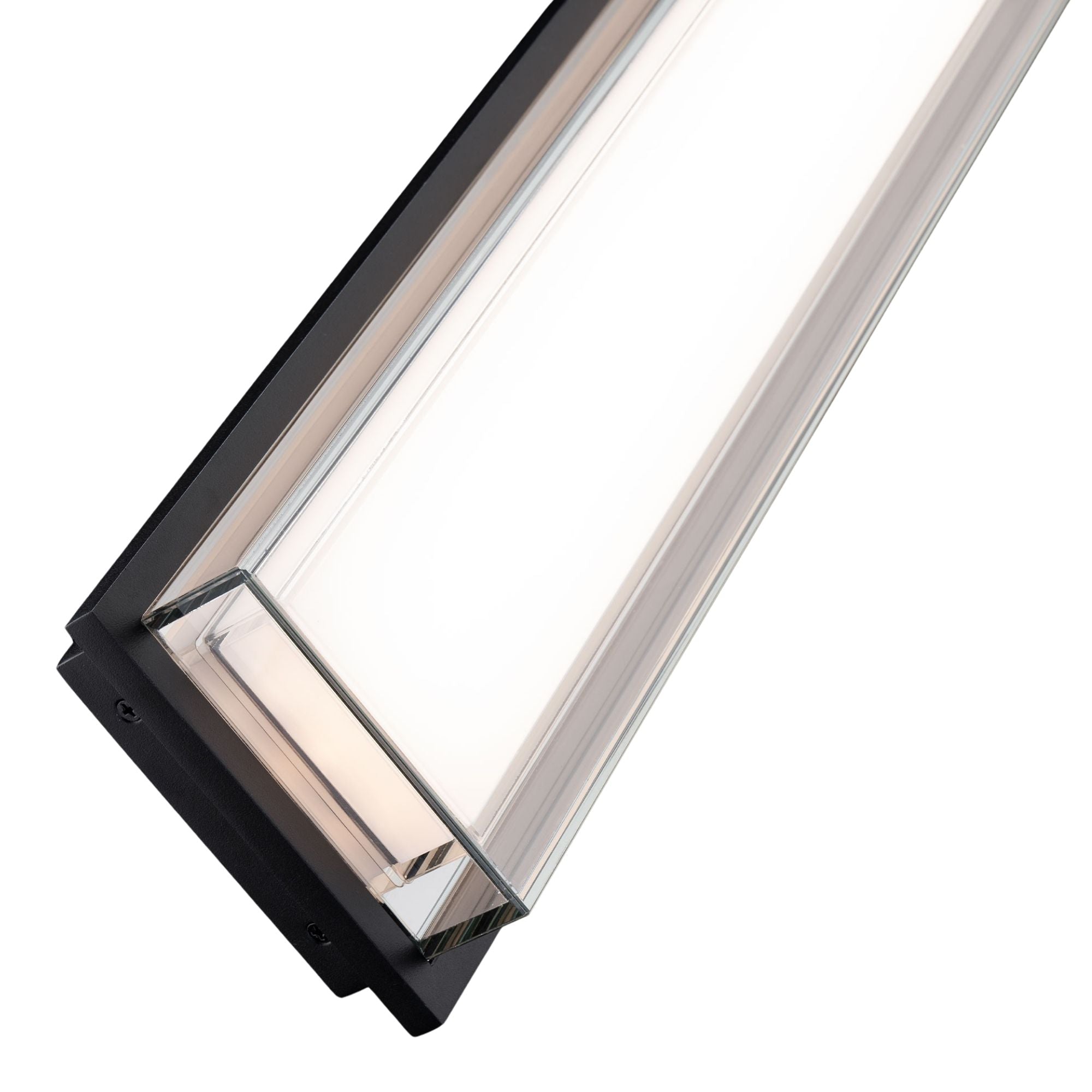 Ice Bar 26" LED Outdoor Wall Sconce, Black Finish