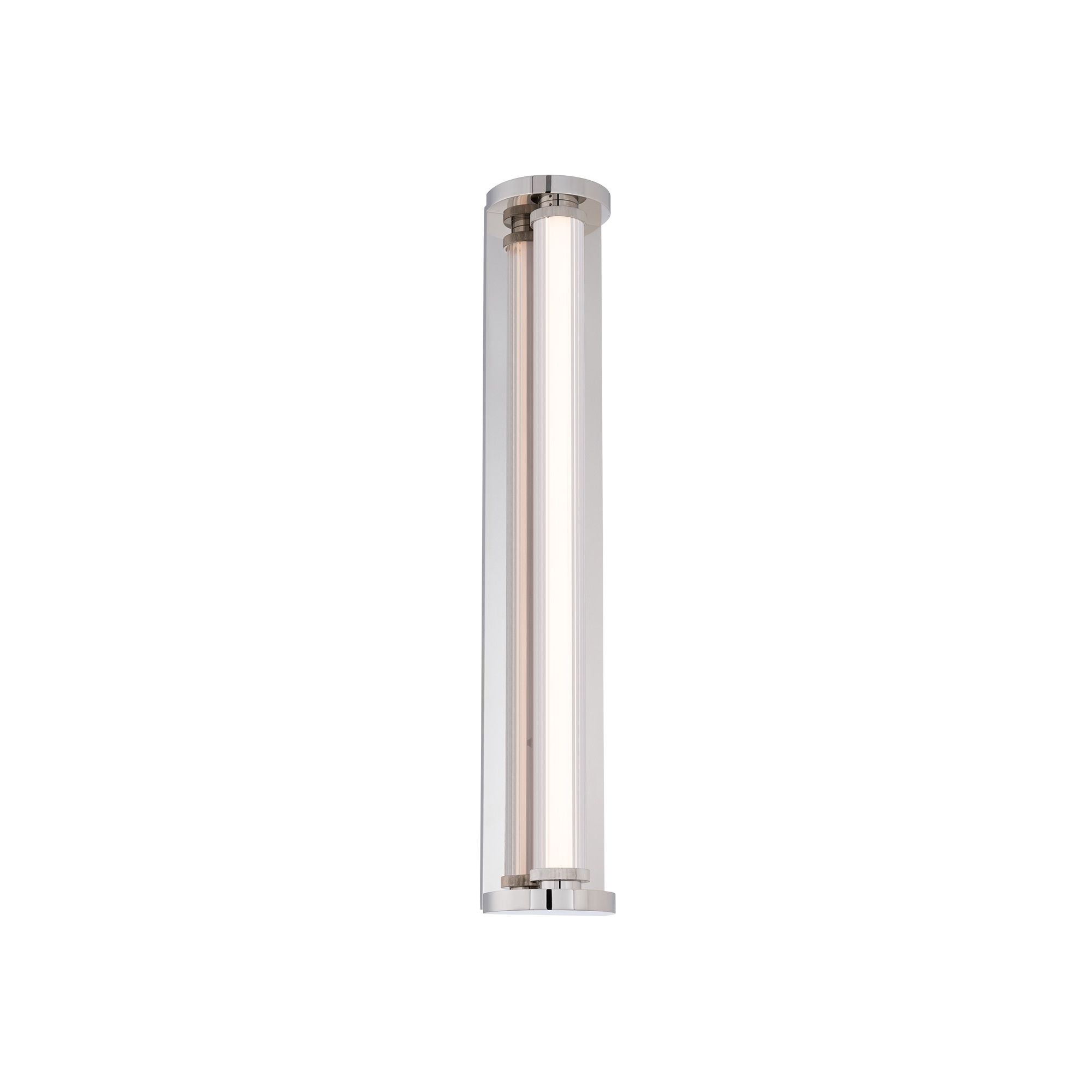 Modern Forms Iconix 28" LED Bath Vanity, 4CCT, Polished Nickel Finish